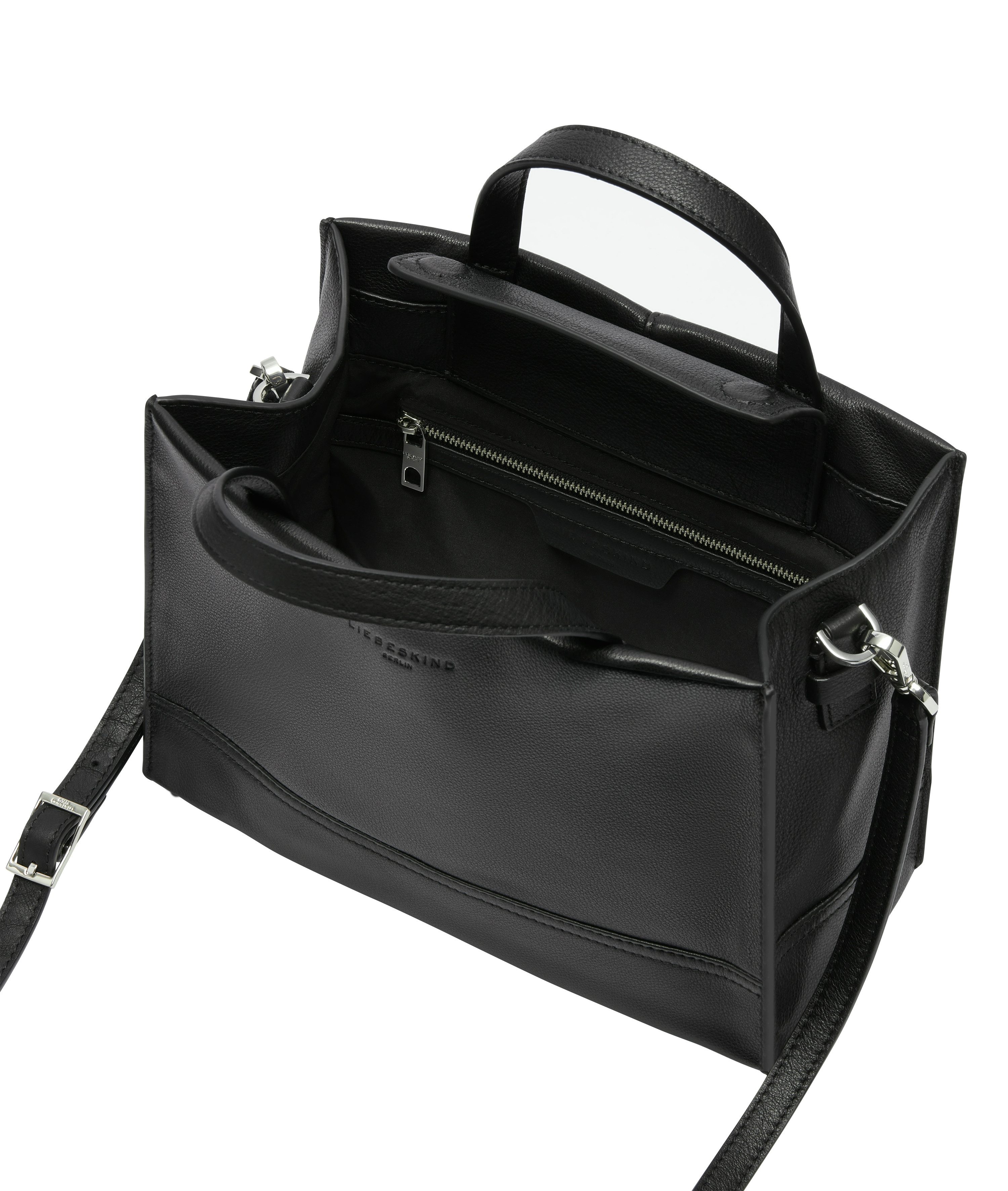 Liebeskind Berlin Tas Satchel M LOU 2 3D LEATHER Schoudertas handtas dames schoudertas