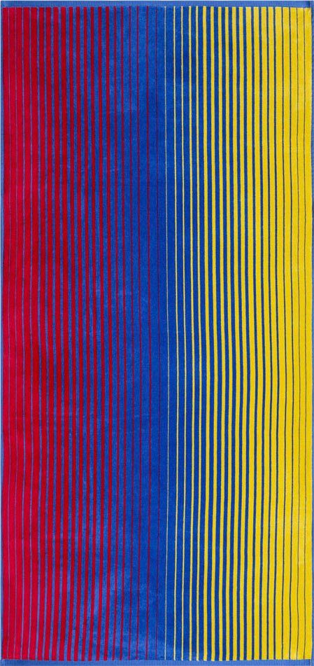 Egeria Strandlaken Summer stripes met kleurrijke strepen (1 stuk)