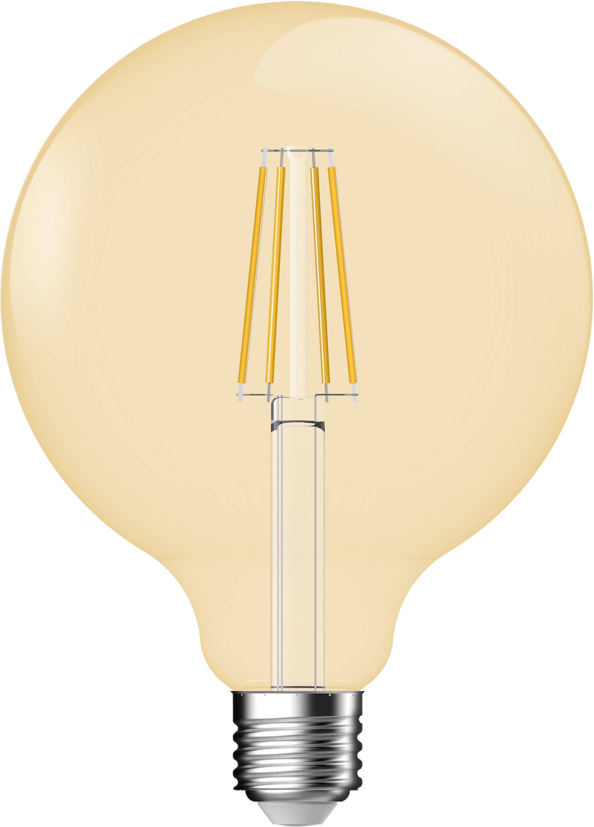 Nordlux Led-filamentlamp set van 3 (3 stuks) led-verlichting goud