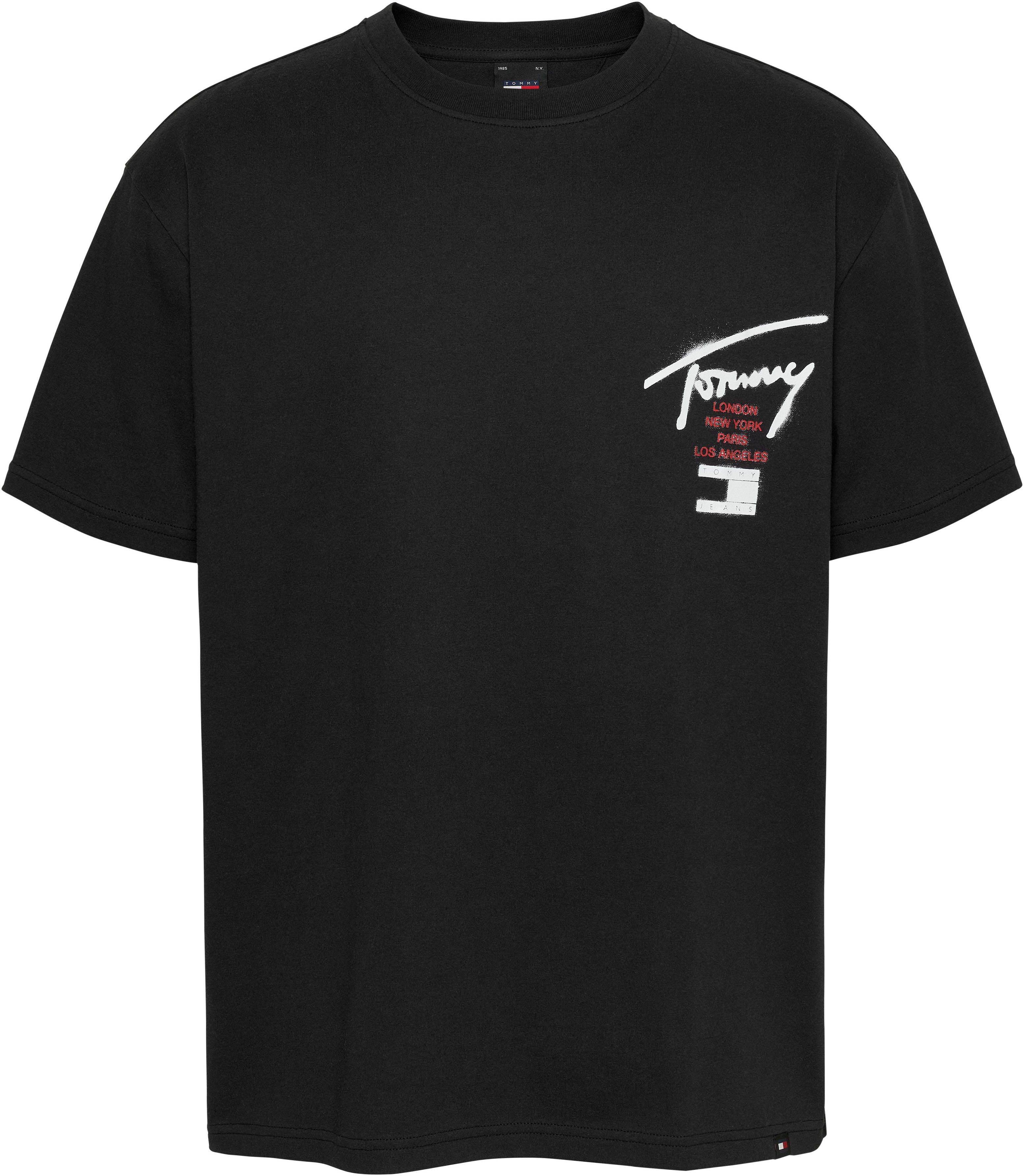 TOMMY JEANS T-shirt TJM REG GRAFFITI SIG TEE EXT