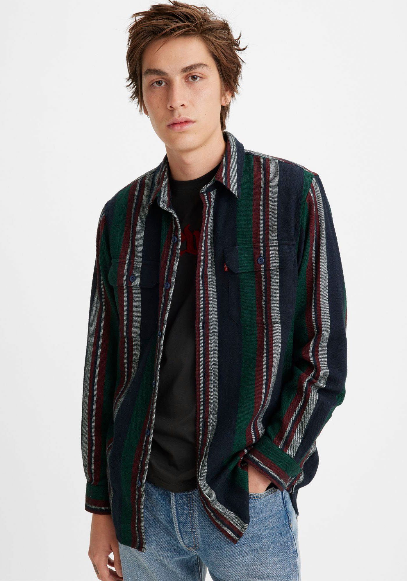 Levi's® Overhemd met lange mouwen LE JACKSON WORKER in workerstyle, van katoen