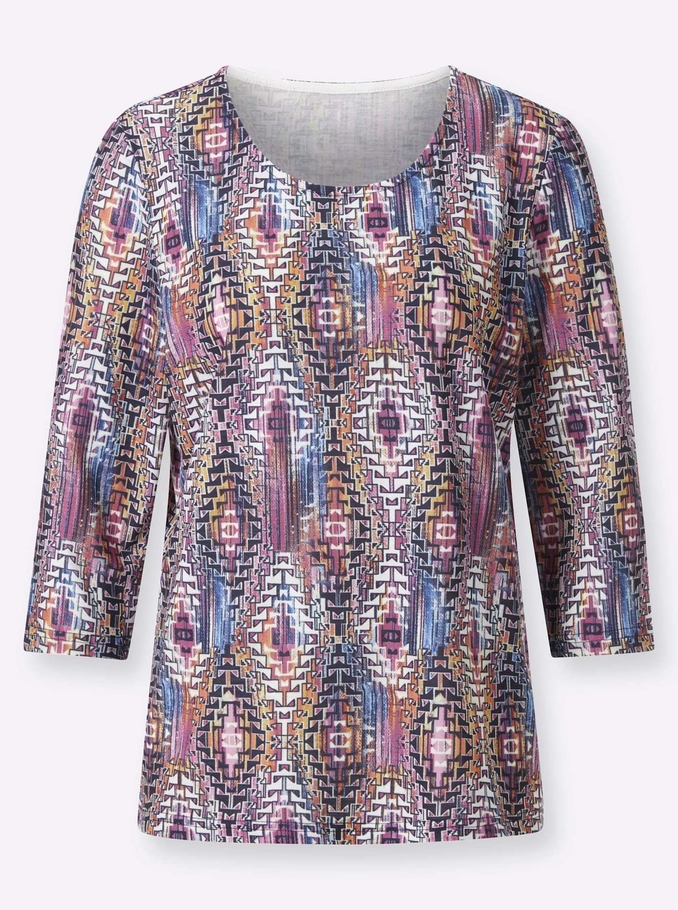 Classic Basics Shirt met 3/4-mouwen Shirt (1-delig)
