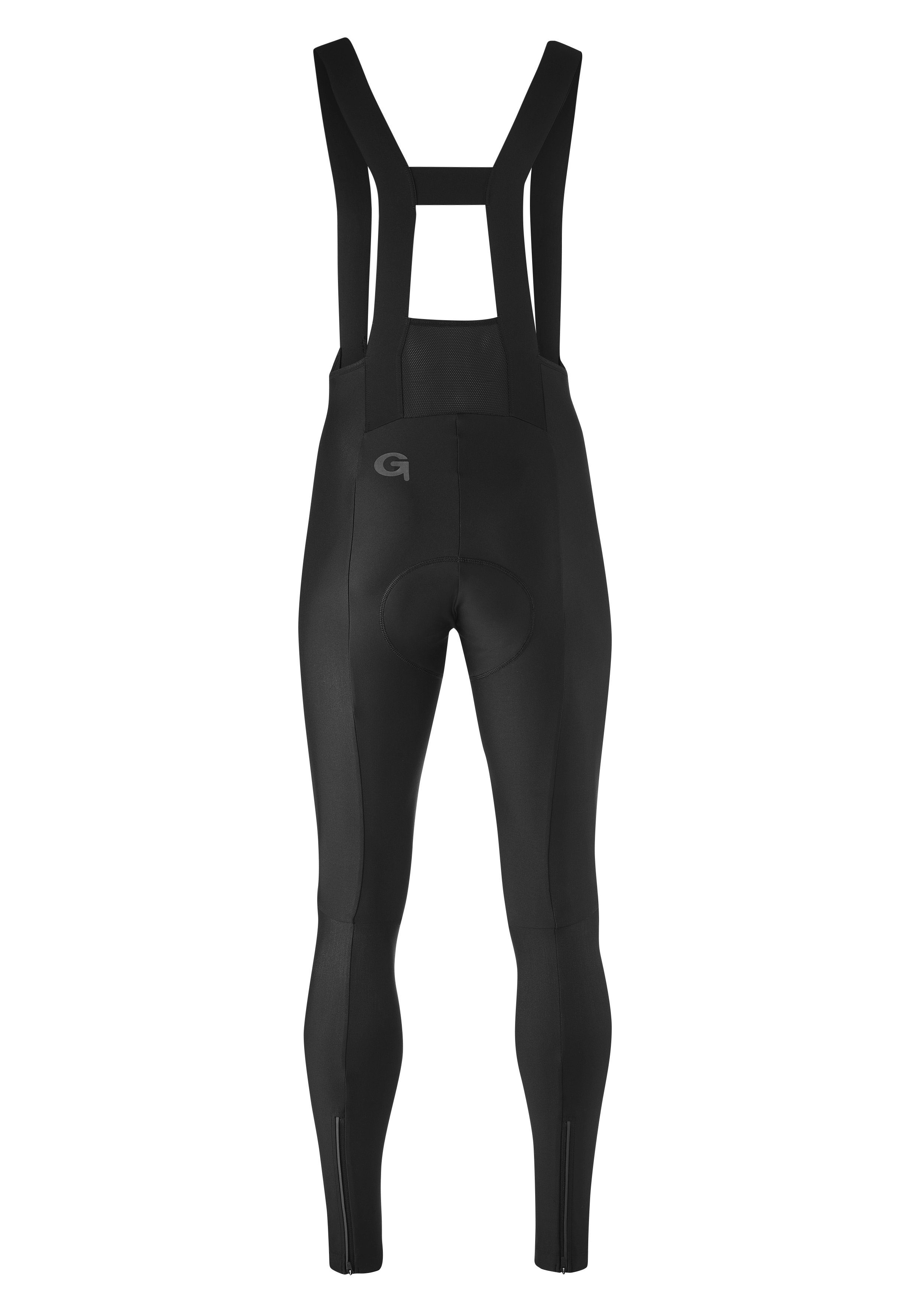 Gonso Fietsbroek Essential Bib Tight SC M Heren fietsbroek met zitkussen en bandjes, fietsbroek, tight fit