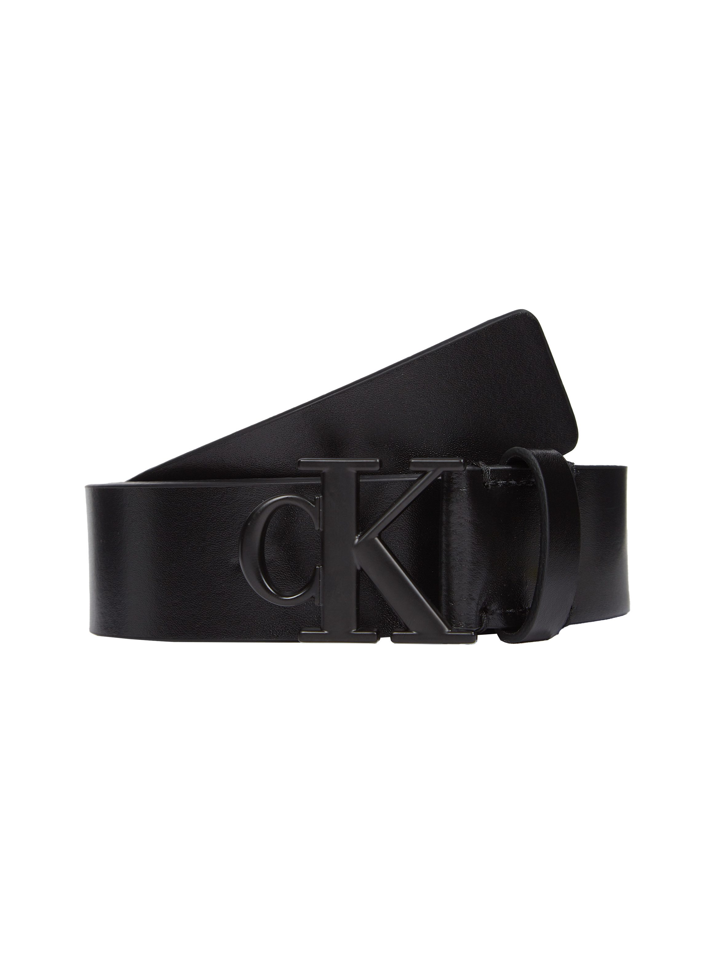 Calvin Klein Leren riem MONOGRAM TONAL PLAQUE BELT 30MM