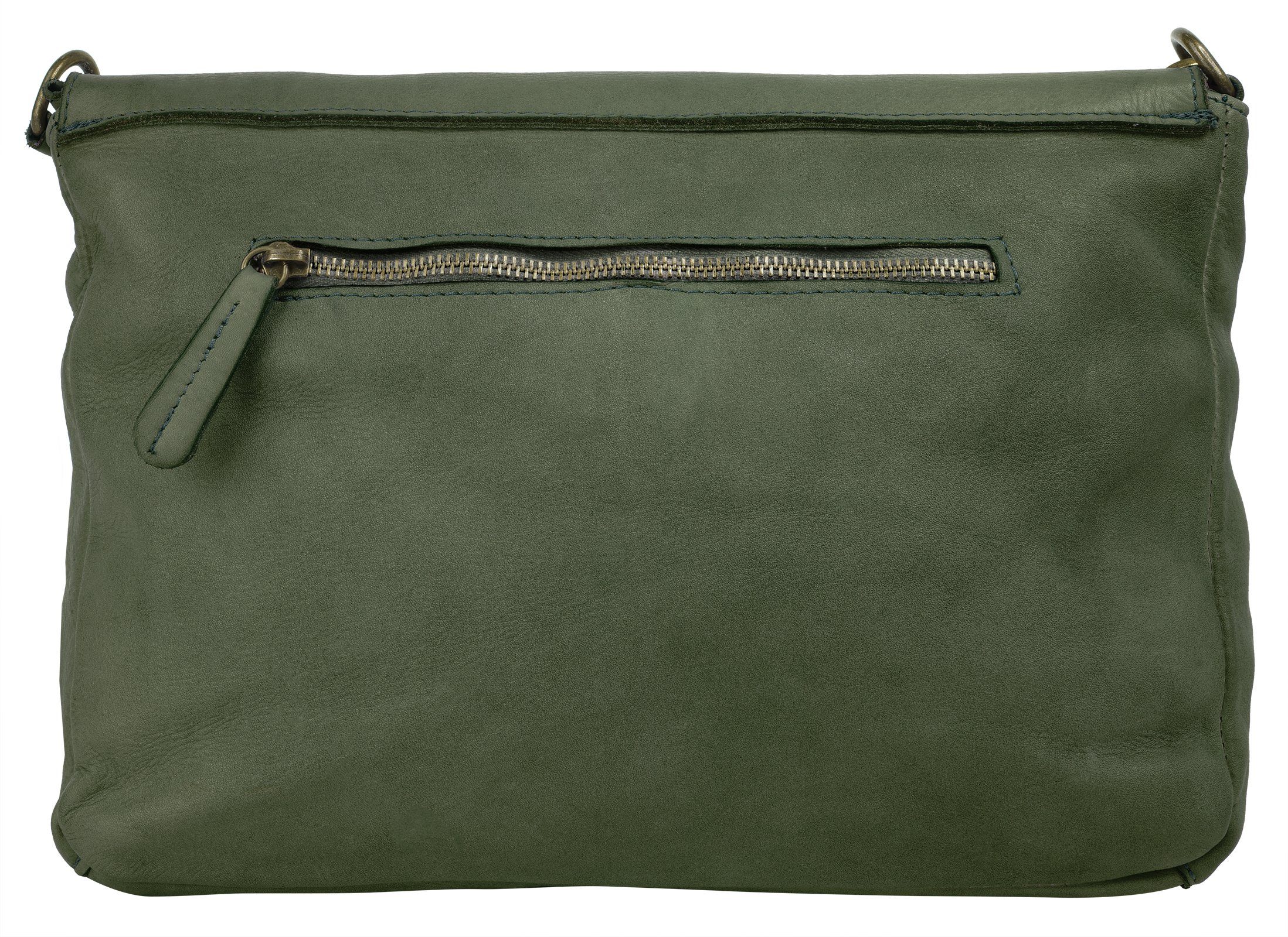 Samantha Look Schoudertas echt leer, made in italy