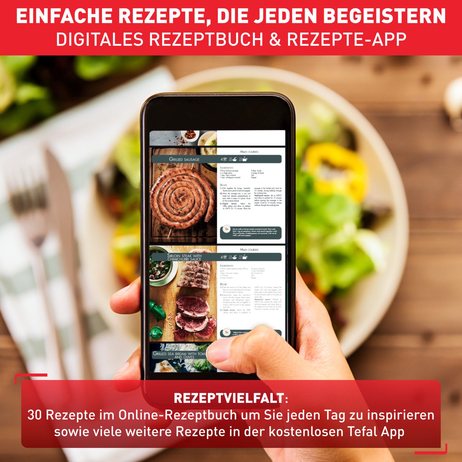 Tefal Friteuse Easy Fry & Grill Deluxe Heteluchtfriteuse & grill, display, 4,2 L, 8 kookprogramma's, EY505D