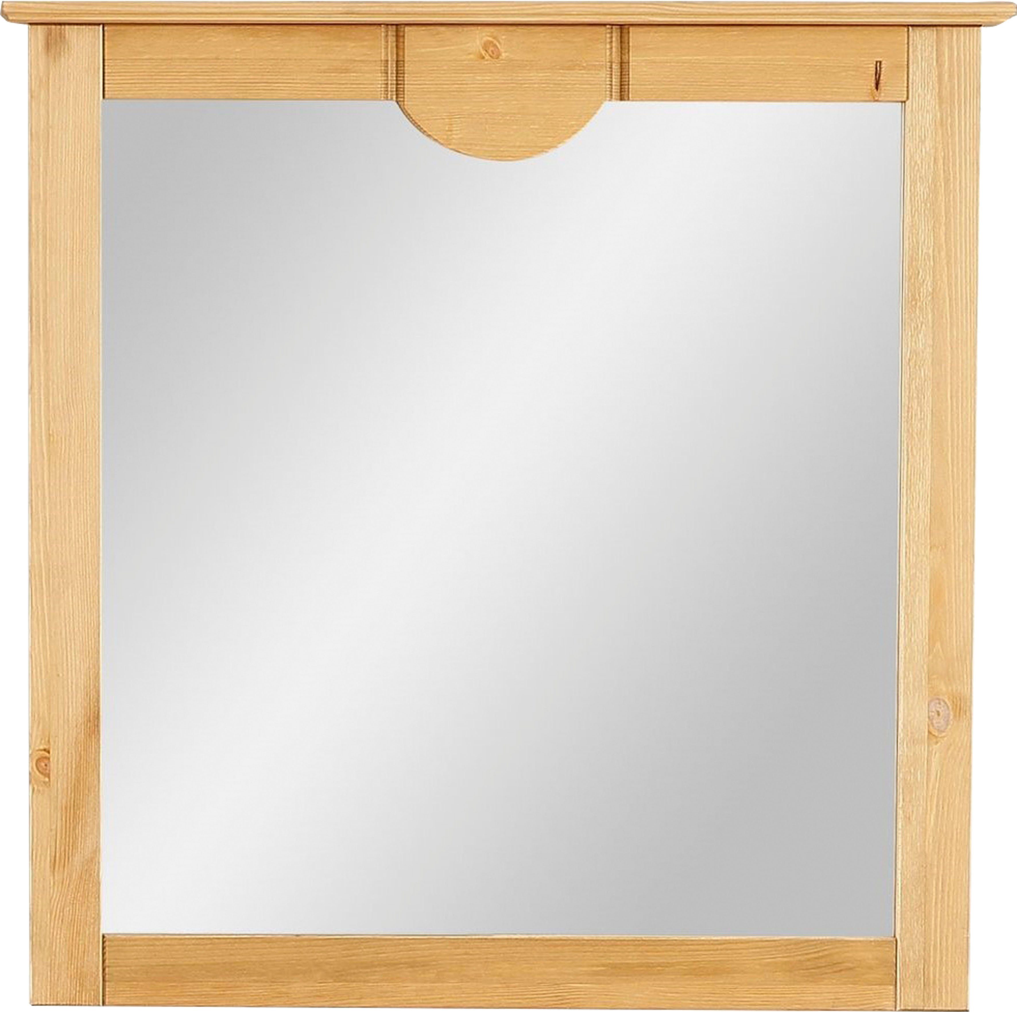 Home affaire Garderobespiegel Klera Frame van massief grenen, FSC®, breedte 81 cm