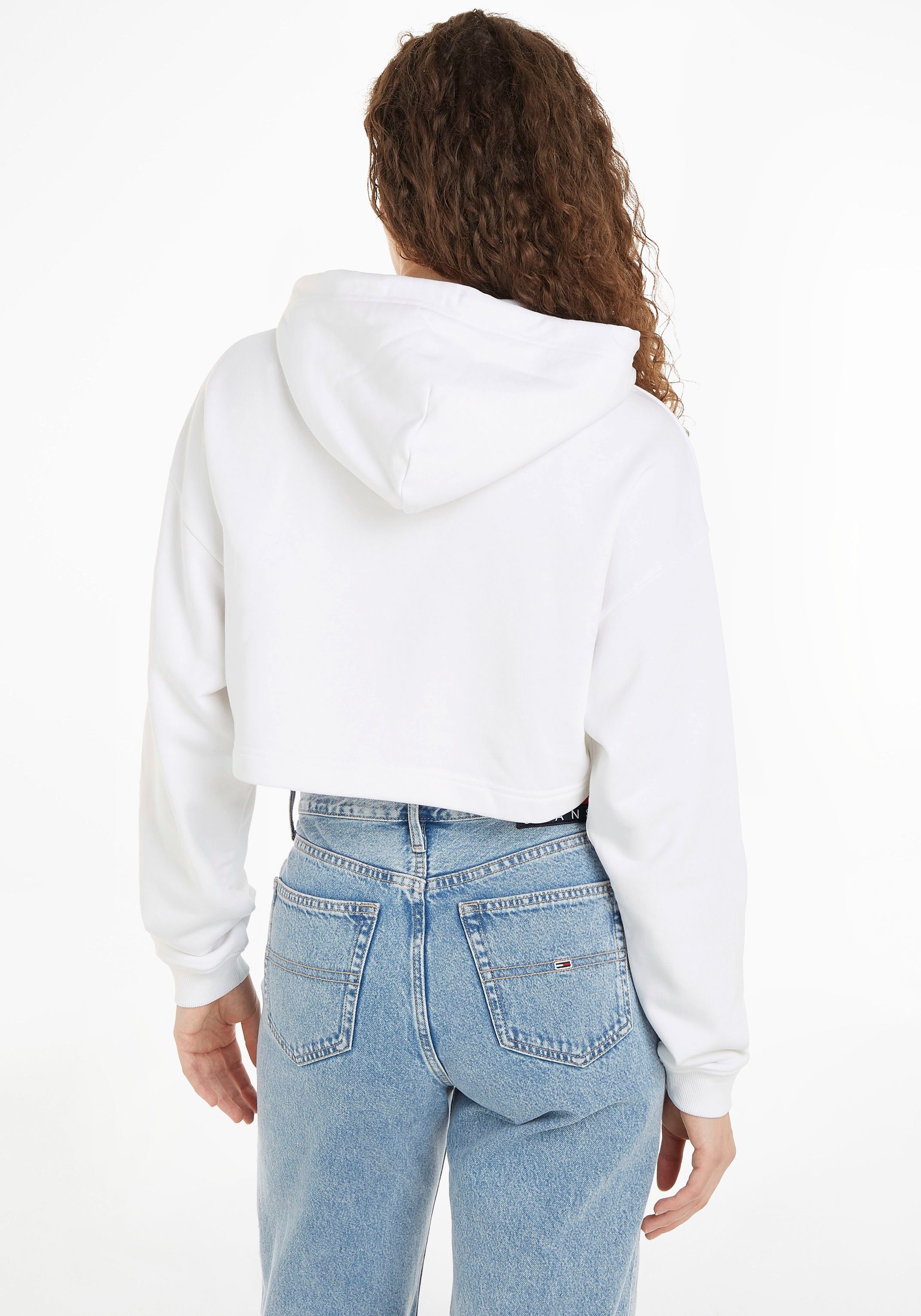 TOMMY JEANS Hoodie TJW CRP ESS 1 EMBRO HOODIE met geborduurd tommy jeans label