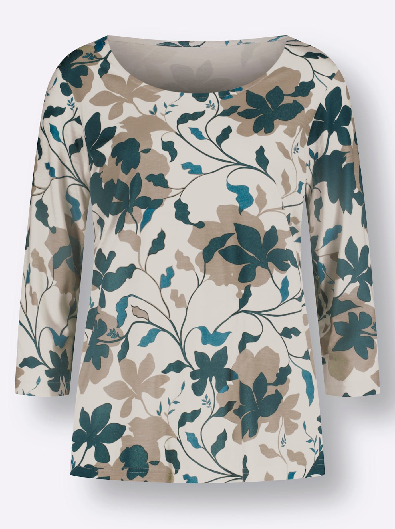Classic Basics Shirt met ronde hals (1-delig)