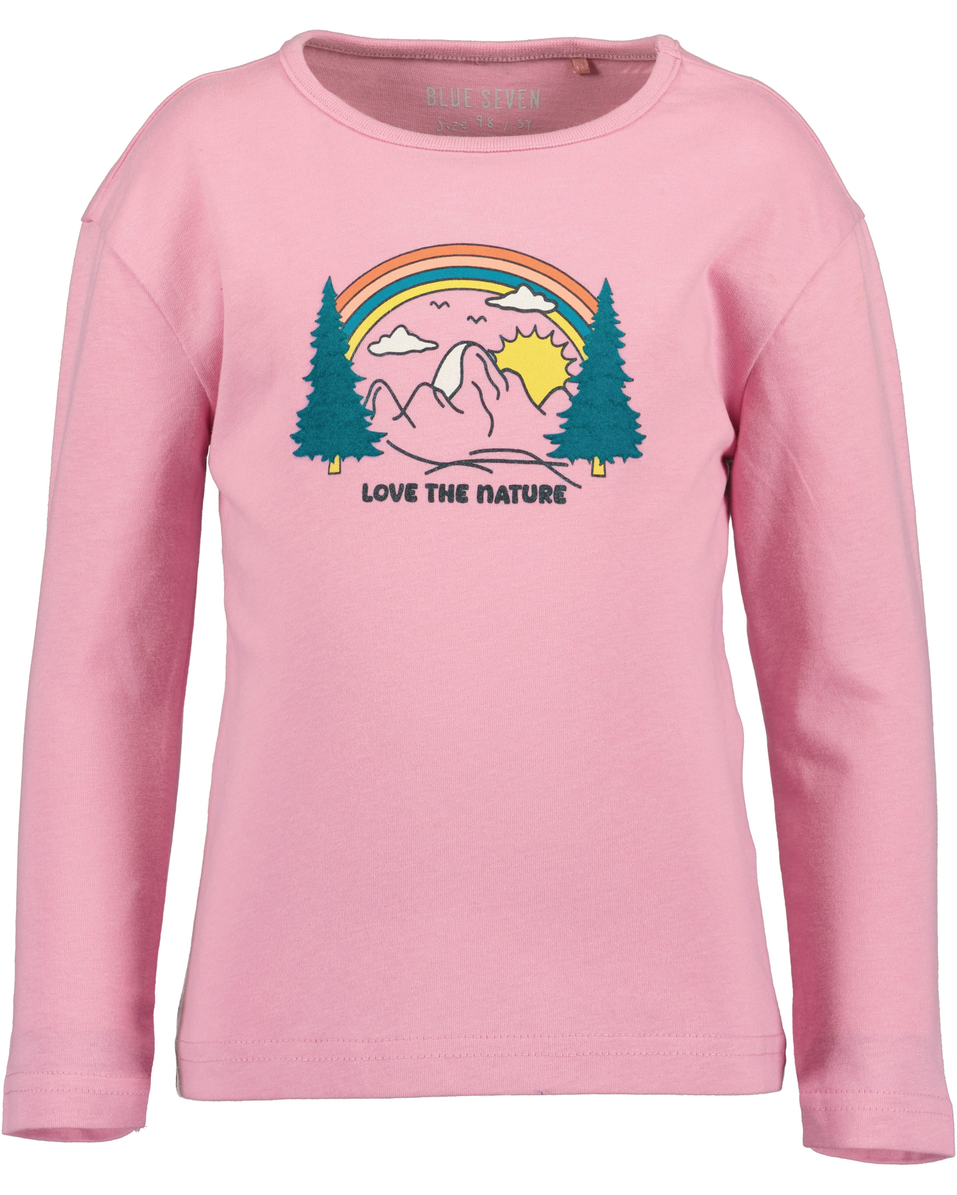 Blue Seven Shirt met lange mouwen met geweldige frontmotieven (set, 2-delig)