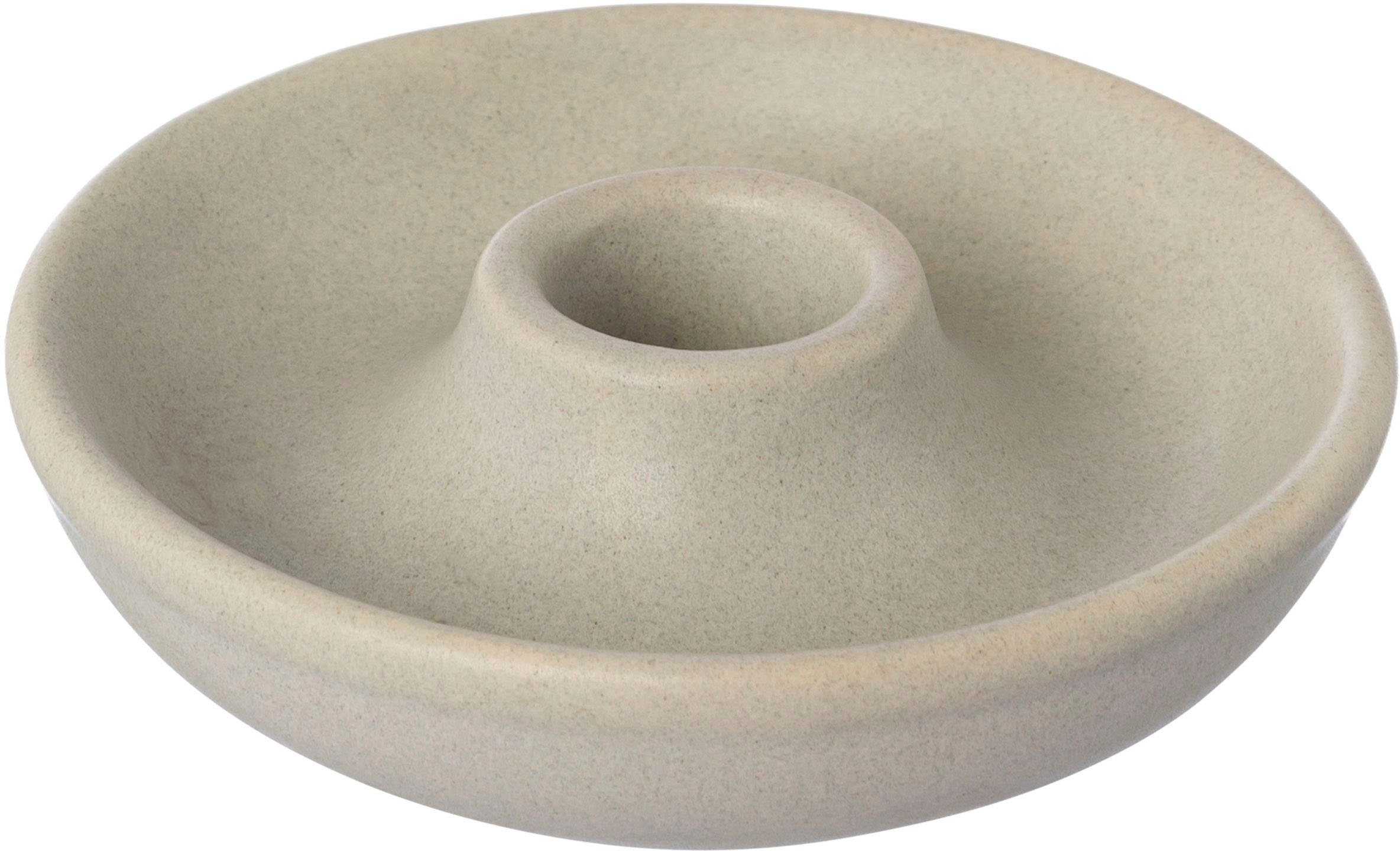 Creativ home Kandelaar Stompkaarsenhouder MALMÖ uit porselein, in scandinavische stijl (set, 4 stuks)