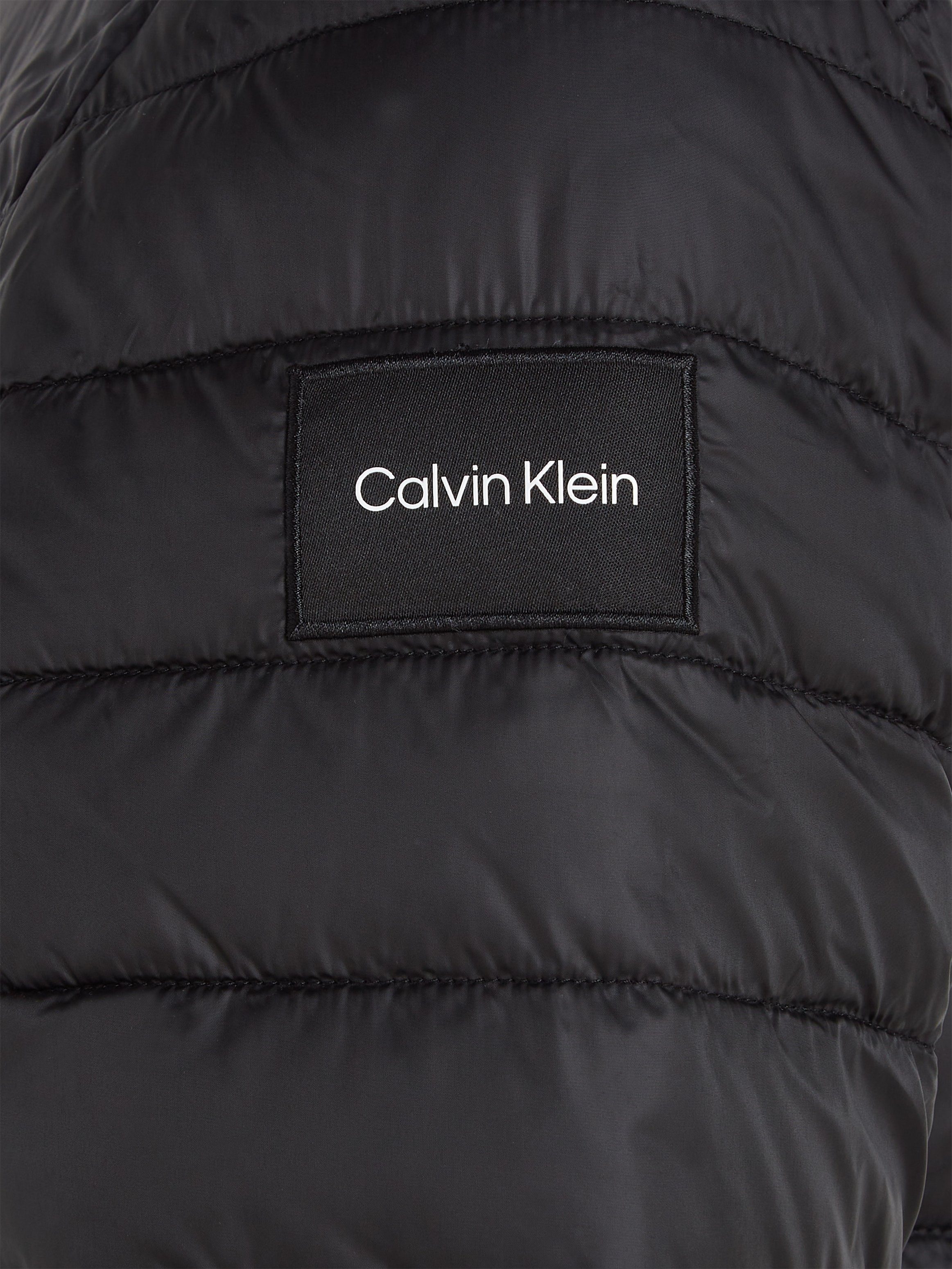 Calvin Klein Gewatteerde jas Side Logo zonder dons