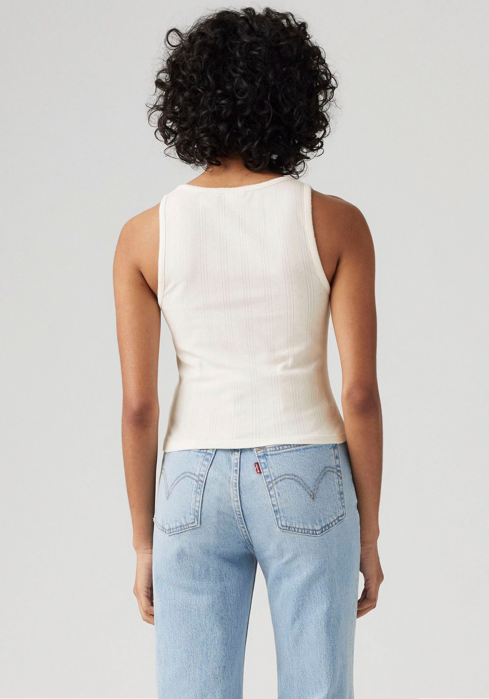 Levi's® Tanktop met knoopsluiting