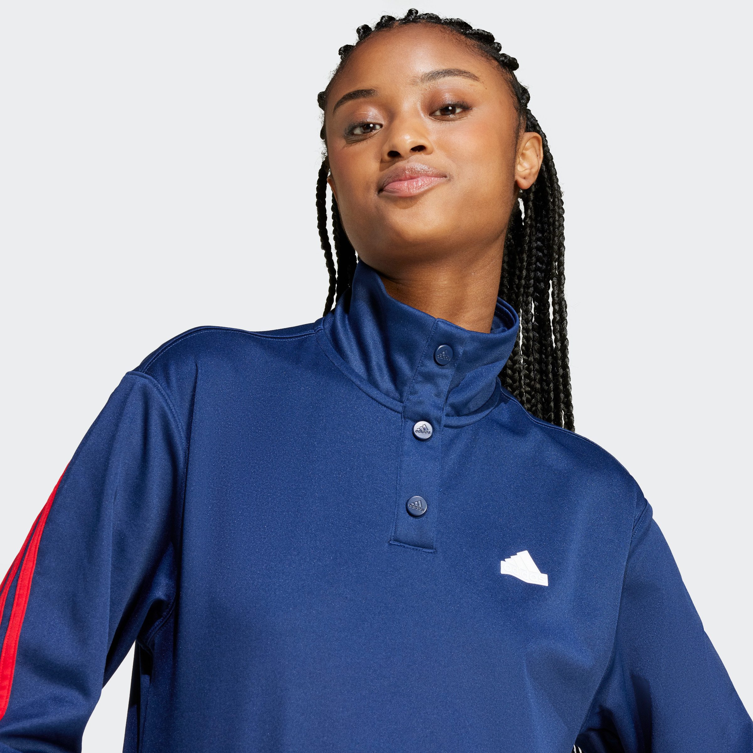 adidas Sportswear Sweatvest W ICONIC 3S TT (1-delig)