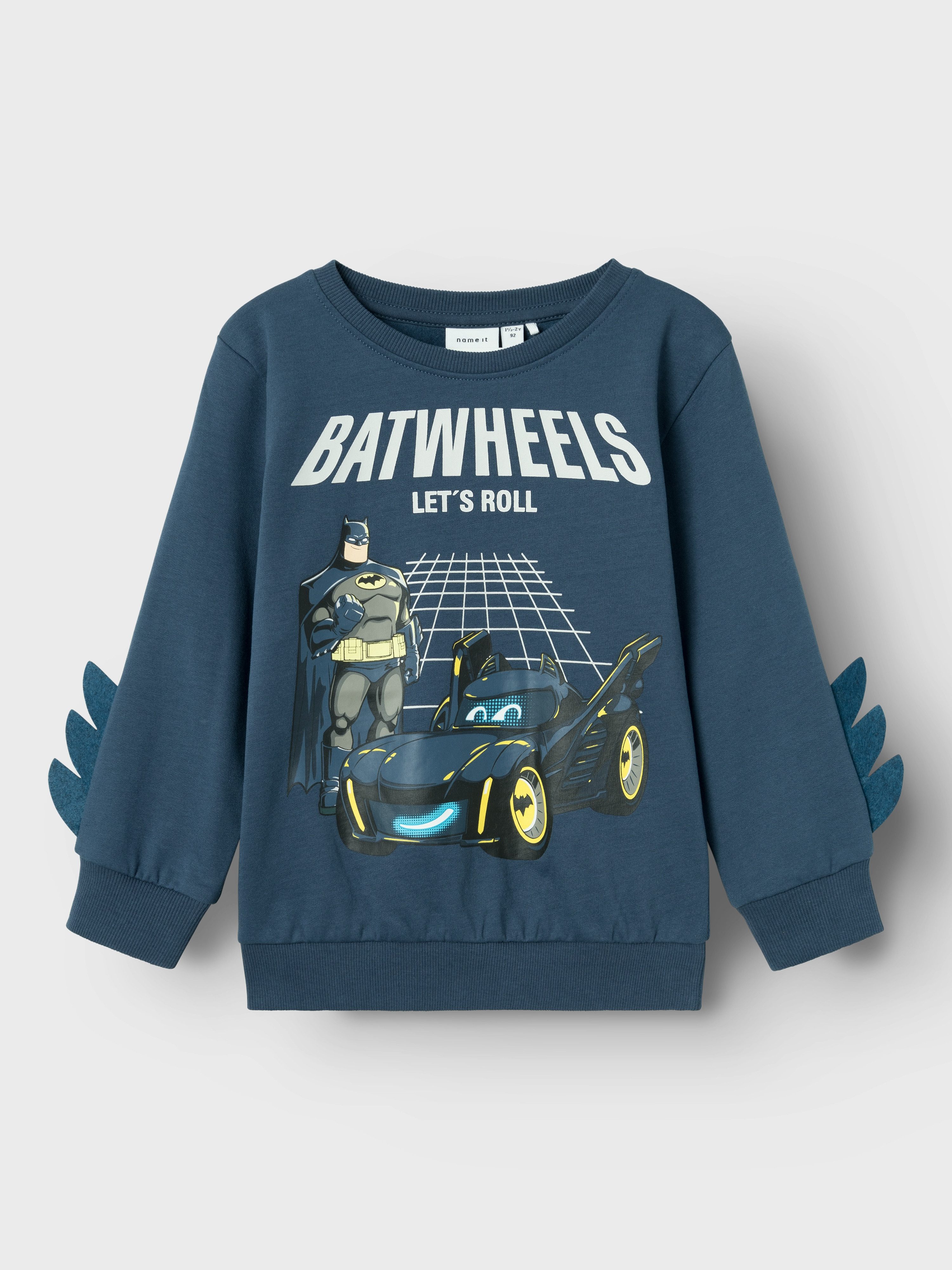 Name It Sweatshirt NMMJUICE BATWHEELS SWEAT BRU NOOS WAB