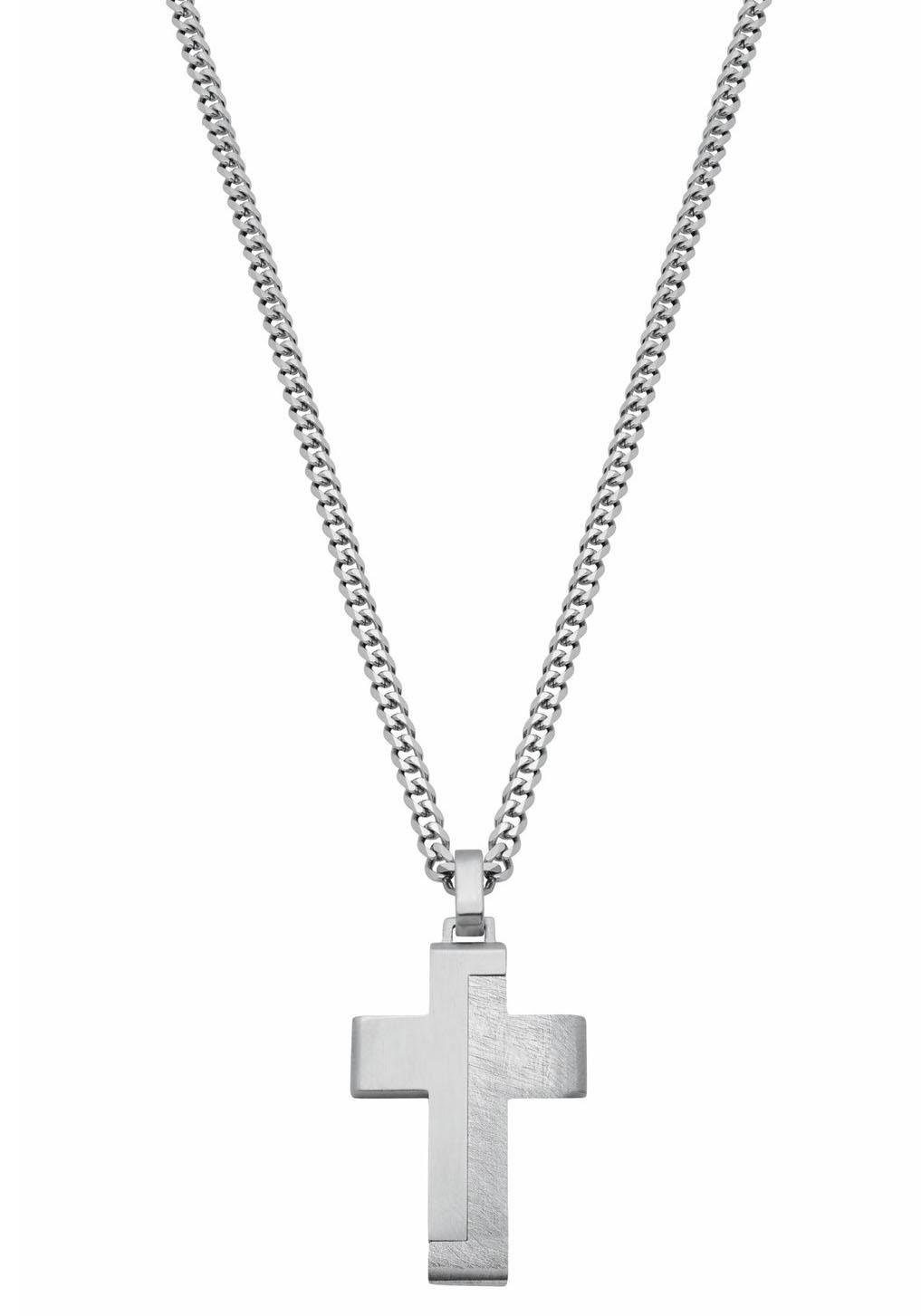 s.Oliver Ketting met hanger Halsketting, kruis, 2024253