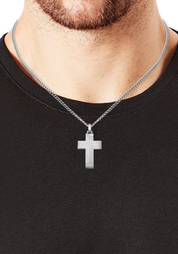 s.Oliver Ketting met hanger Halsketting, kruis, 2024253