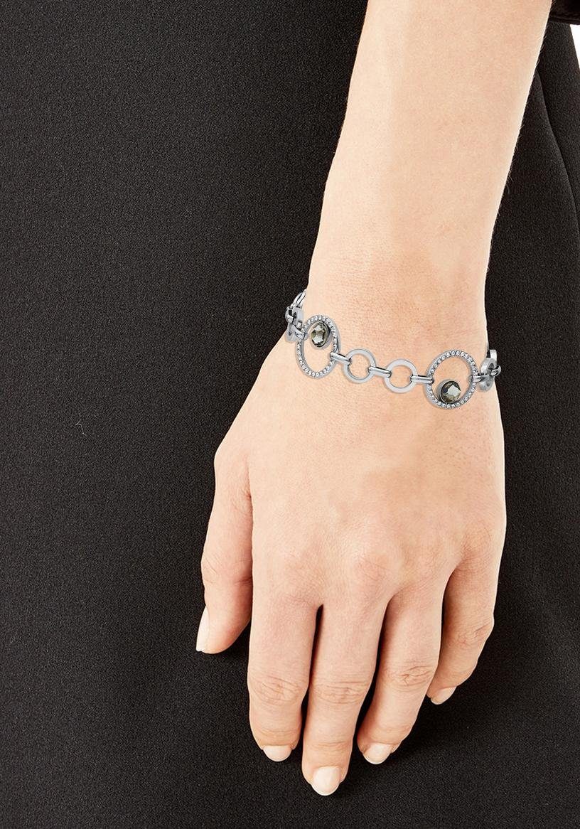 s.Oliver Edelstalen armband 2024268 met kristal