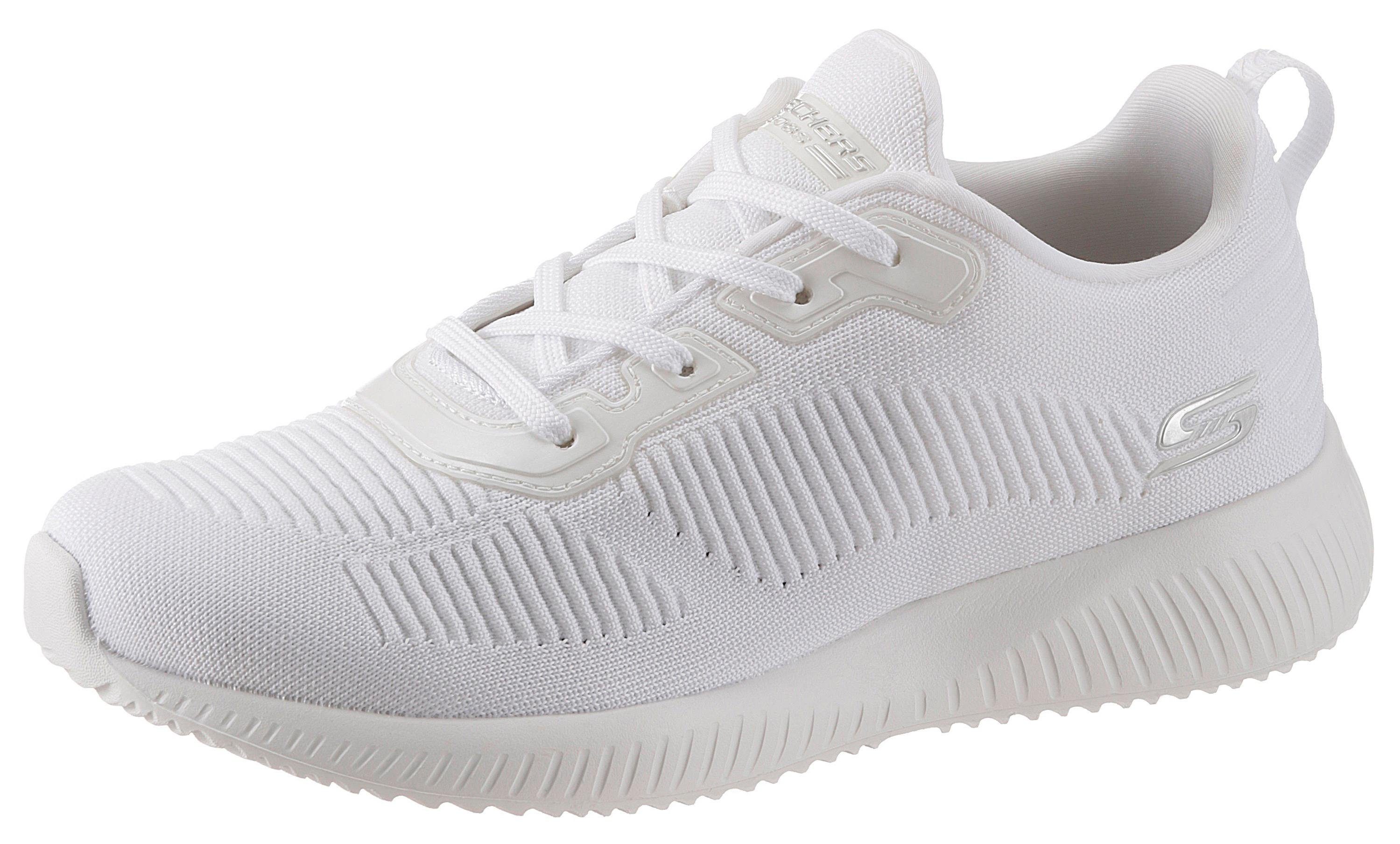 Skechers Sneakers BOBS SQUAD - TOUGH TALK Vrijetijdsschoen, lage schoen, veterschoen met skech-knit
