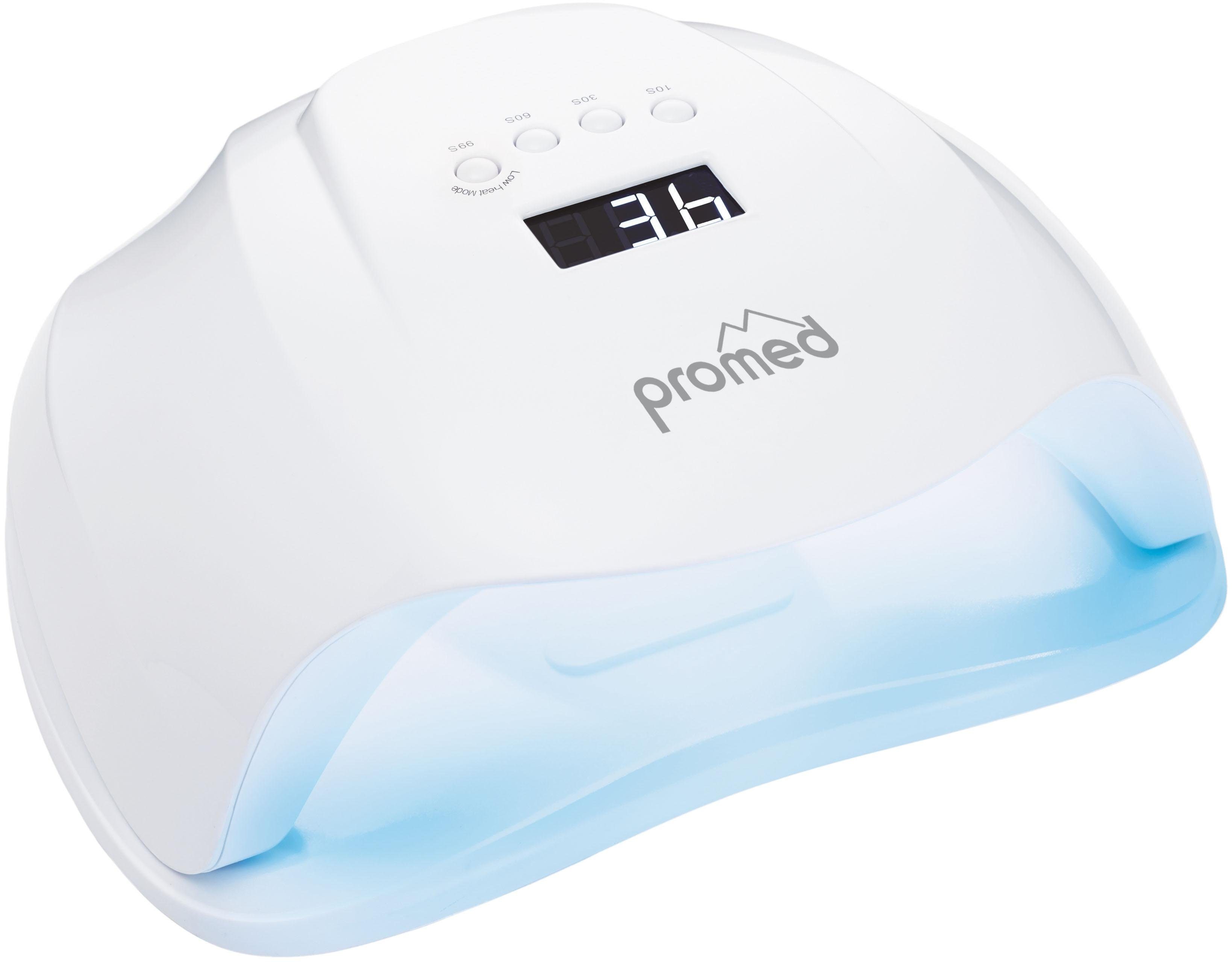 promed Nageldroger UVL-54, All-In voor het uitharden van uv+led gel en acryl