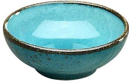 CreaTable Tapasschaal NATURE COLLECTION Snackschaal, dipschaal, serveerkom, ø 8 cm (set, 6-delig) borrelen maat 8 cm blauw