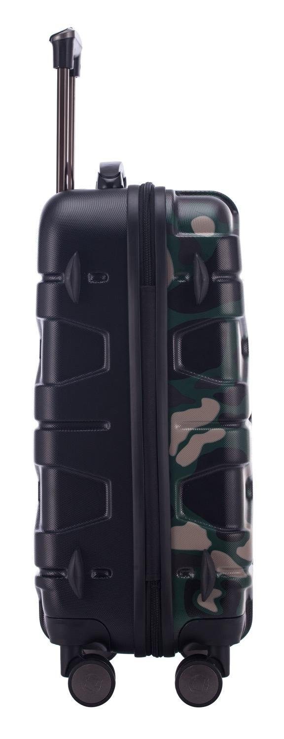 Hauptstadtkoffer Hardshell-trolley X-Kölln, 58 cm, camouflage Harde koffer handbagage koffer reisbagage TSA-slot