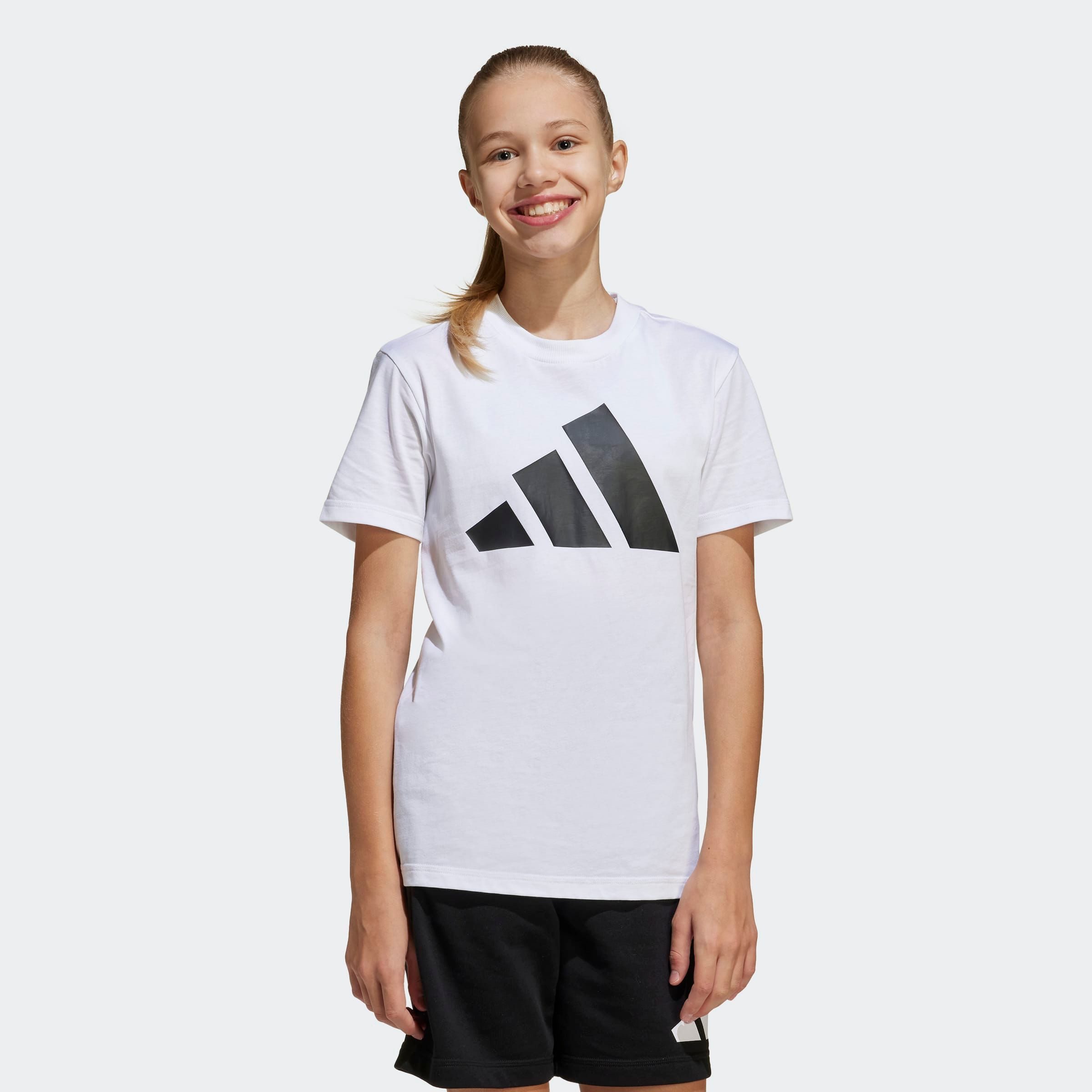 adidas Sportswear Trainingspak J BL T-SET (2-delig) kinderen trainingspakken maat 152 wit