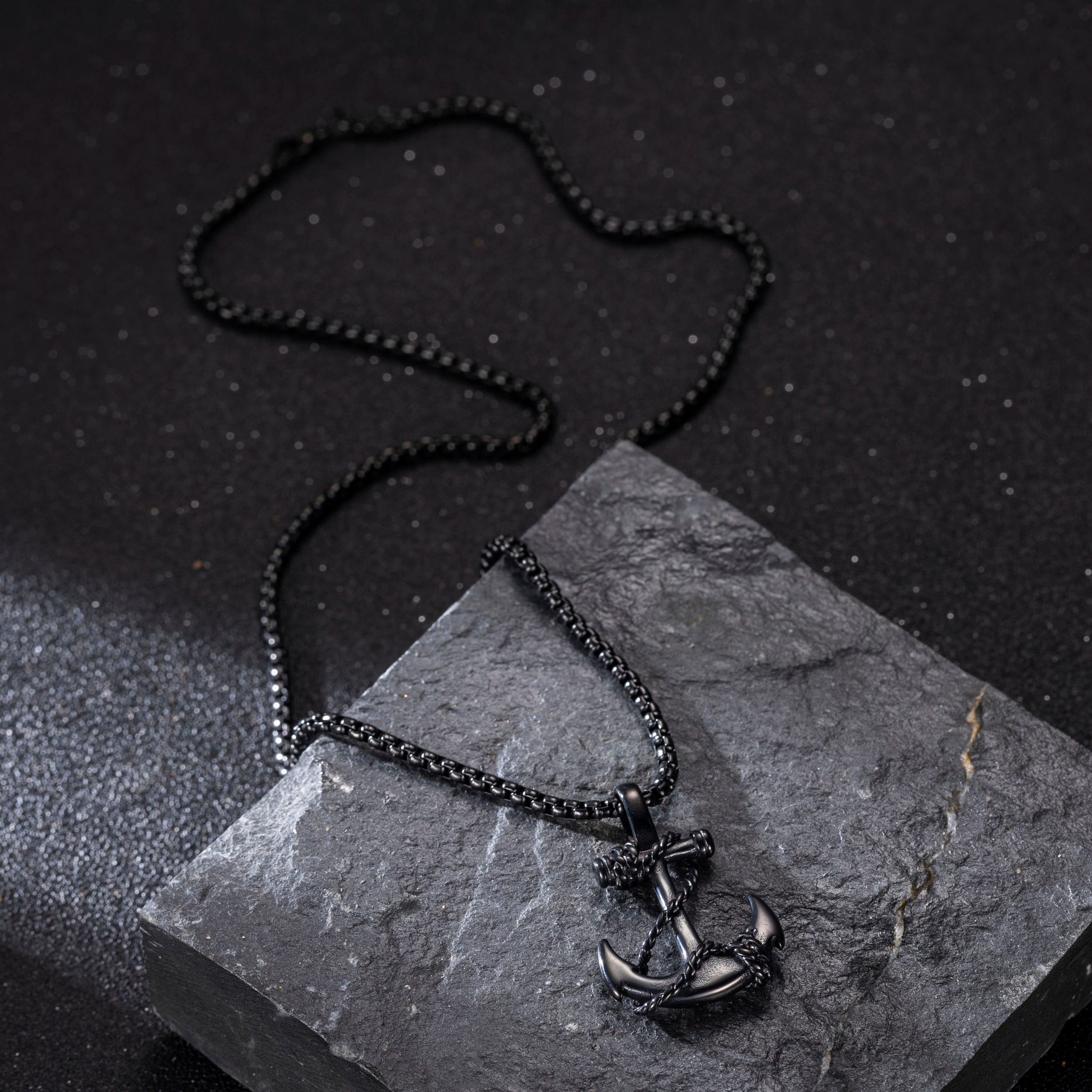 Firetti Ketting met hanger Sieraden cadeau roestvrijstalen halssieraden halsketting venezianerkette anker