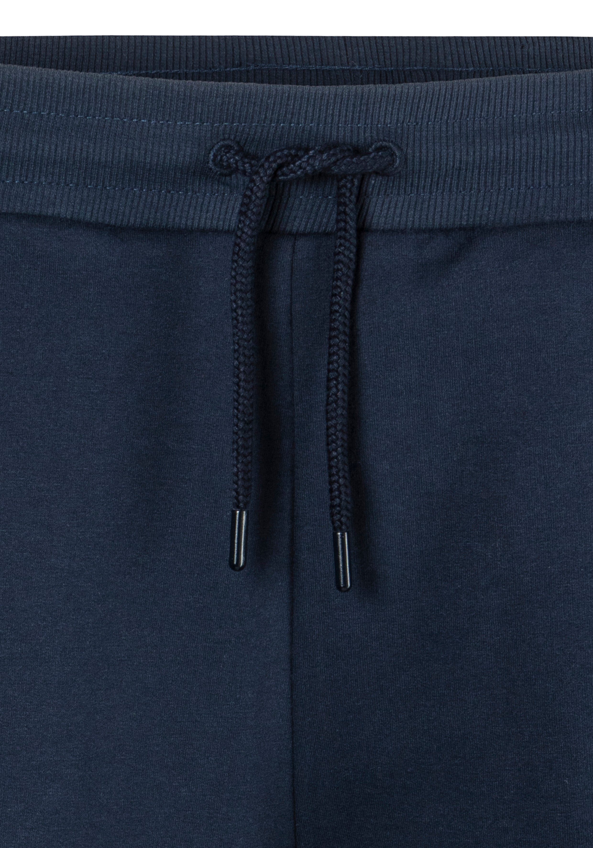 H.I.S Sweatshort opzij strepen met logoprint