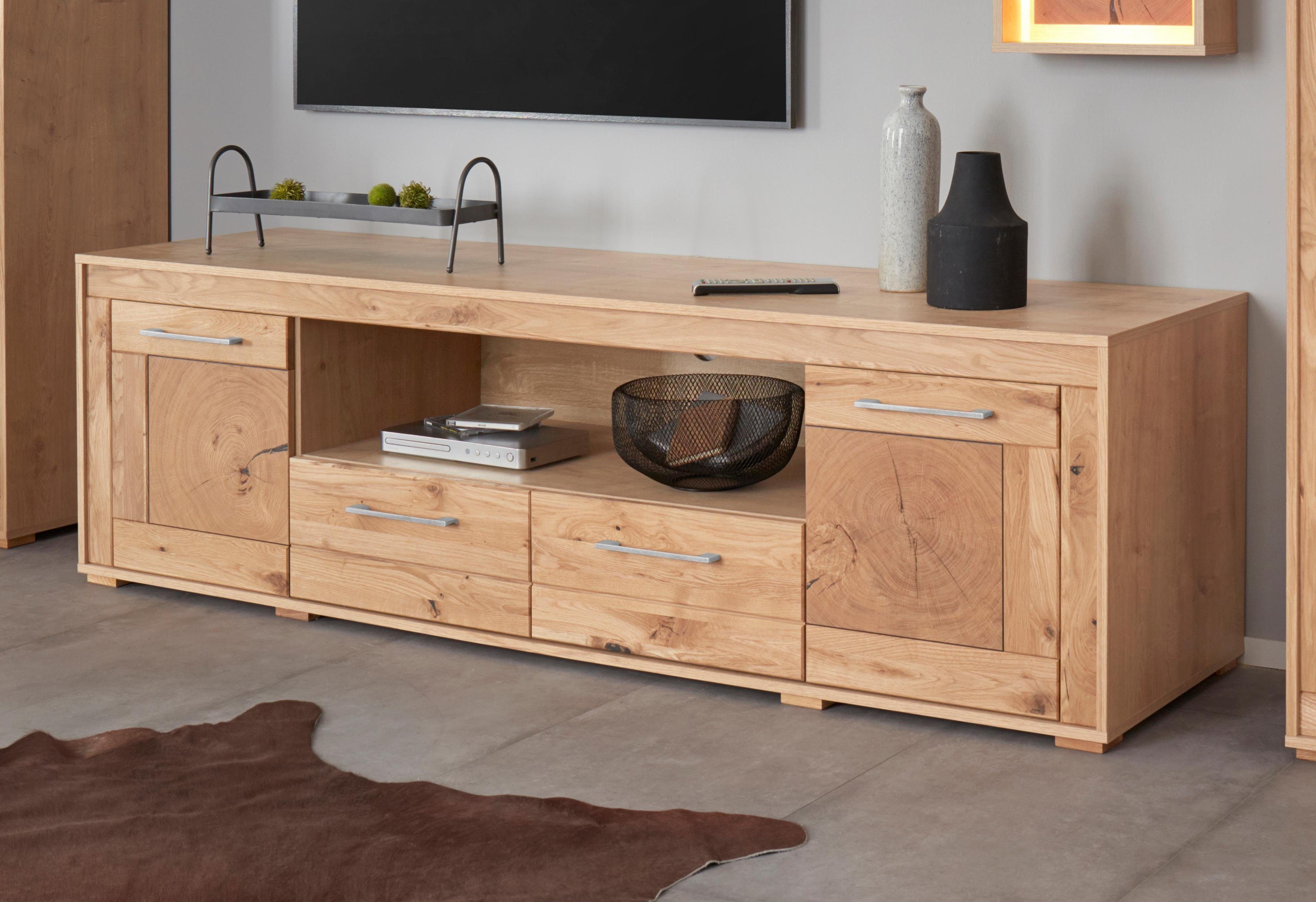 VOGL Möbelfabrik Tv-meubel Breedte 184 cm lowboards bruin