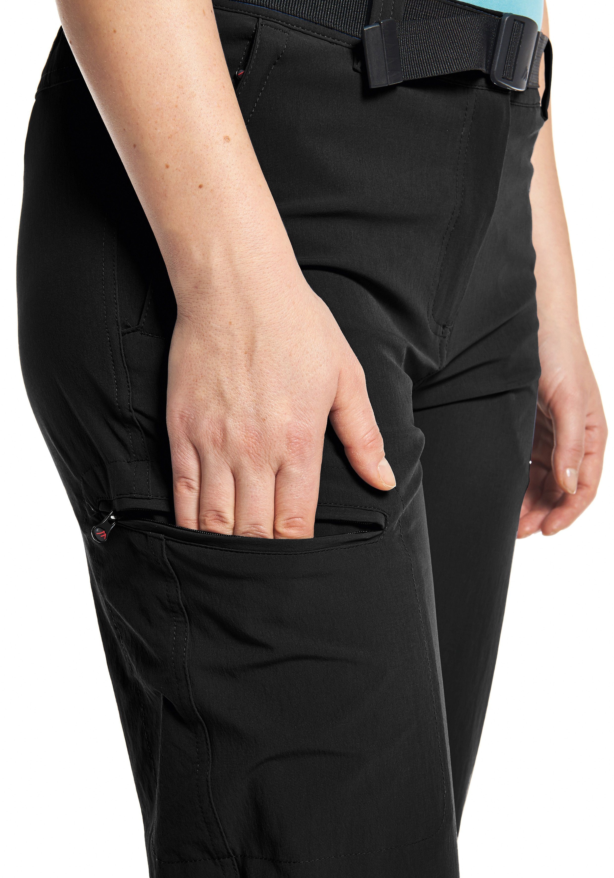 Maier Sports Functionele broek Arolla Dames wandelbroek, afritsbare outdoorbroek, 3 zakken, regular fit