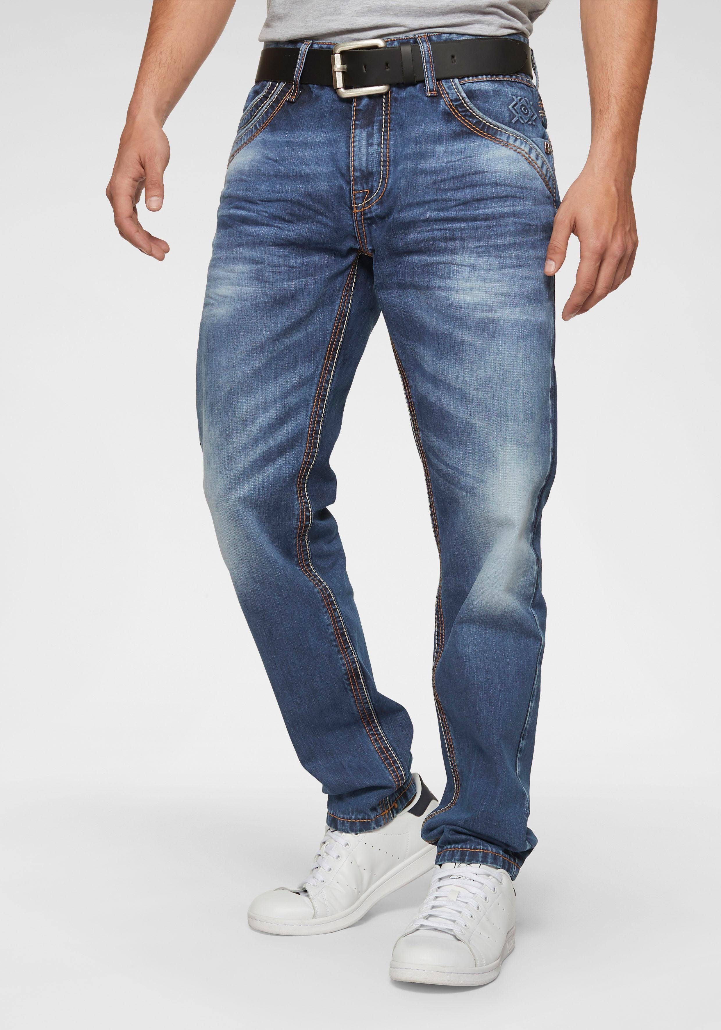 OTTO Heren Kleding Broeken & Jeans Jeans Straight Jeans Stretch jeans Greensboro Regular Straight 