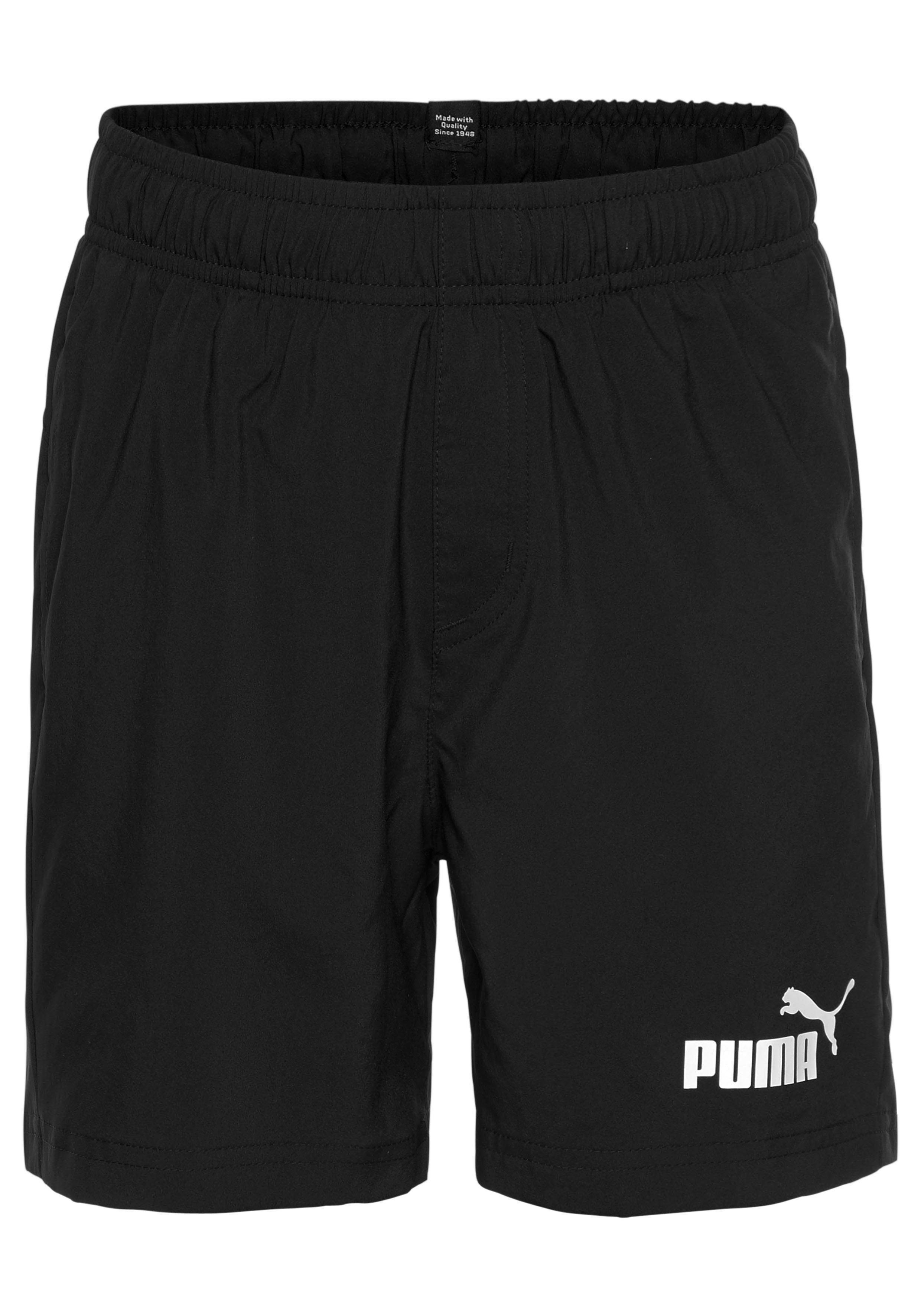 puma essential woven shorts