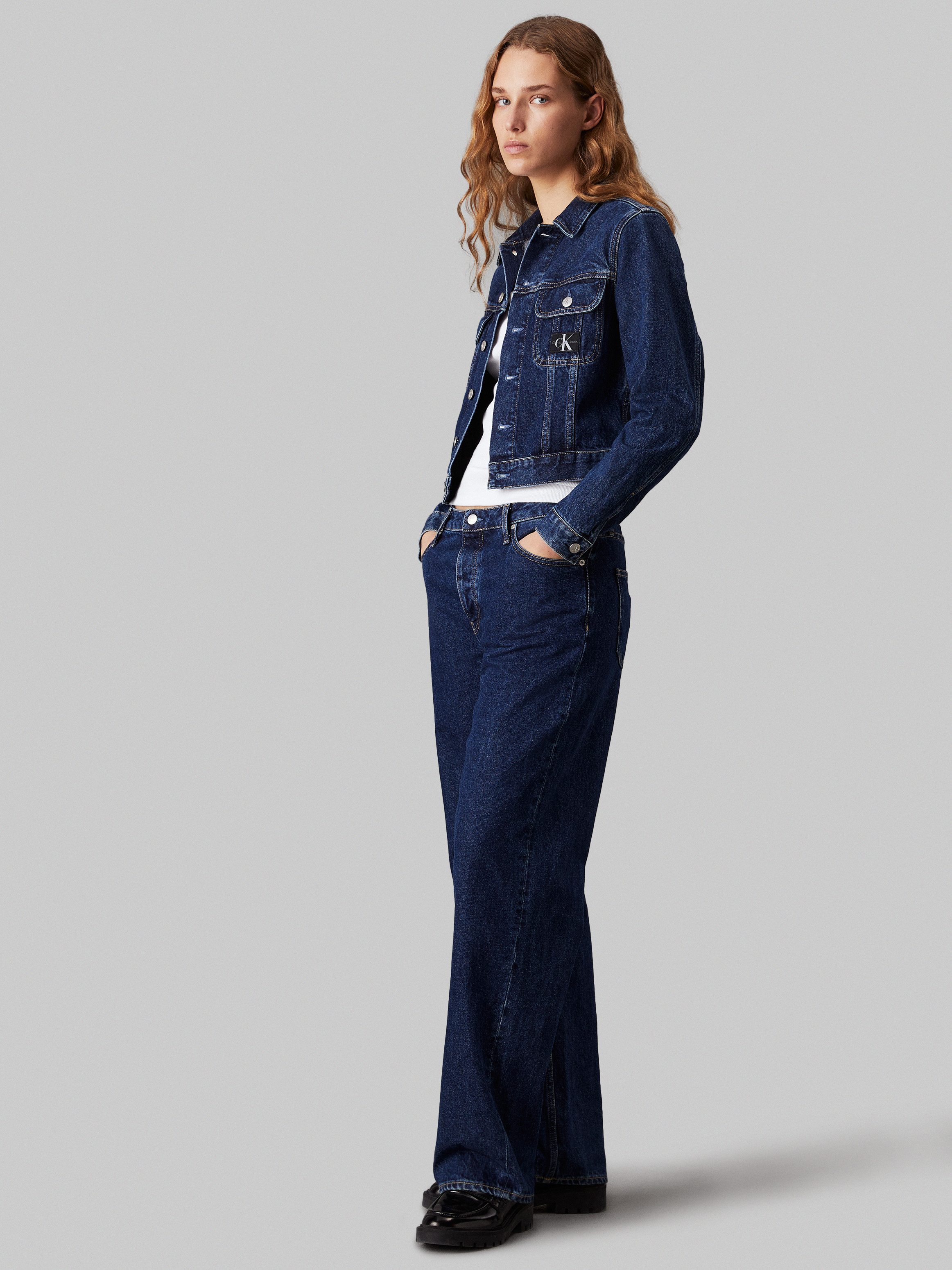 Calvin Klein Jeansjack CROPPED 90'S DENIM JACKET