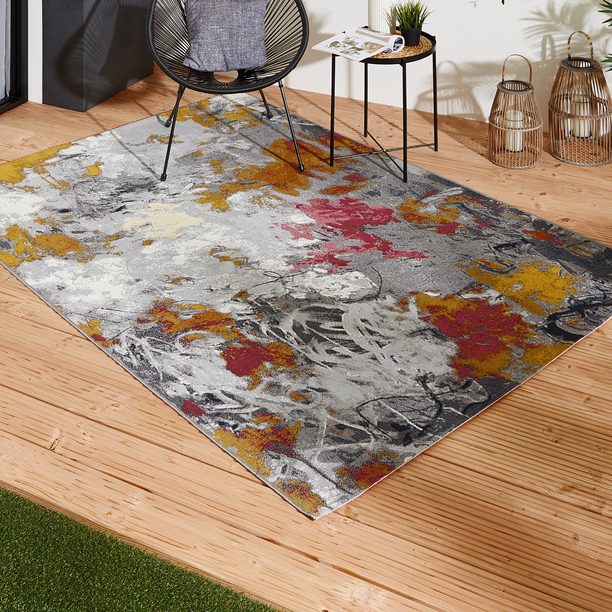 Andiamo Vloerkleed Portland moderne vloerkleden grijs