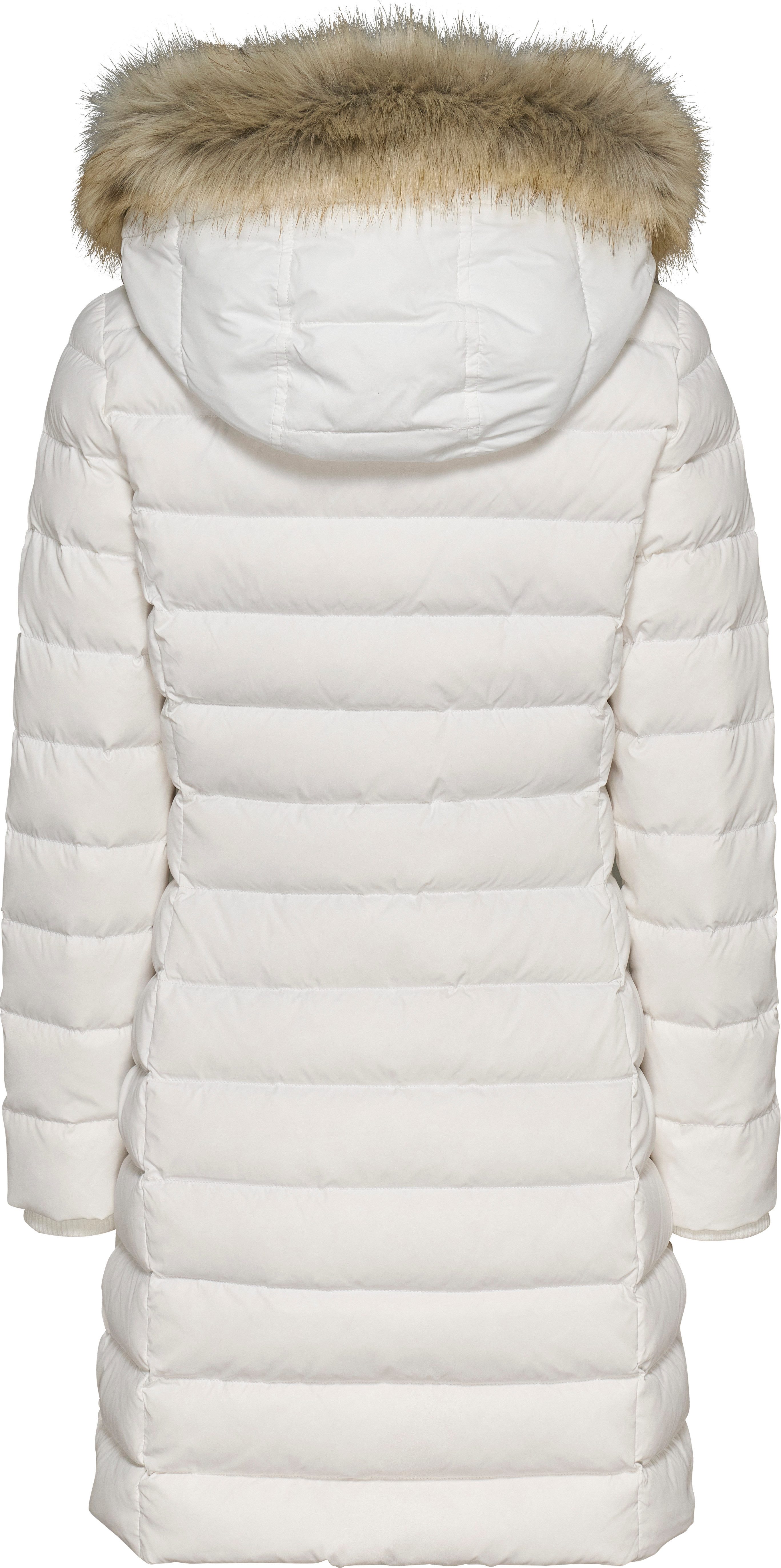 TOMMY JEANS Gewatteerde jas TJW ESSENTIAL HOODED DOWN COAT