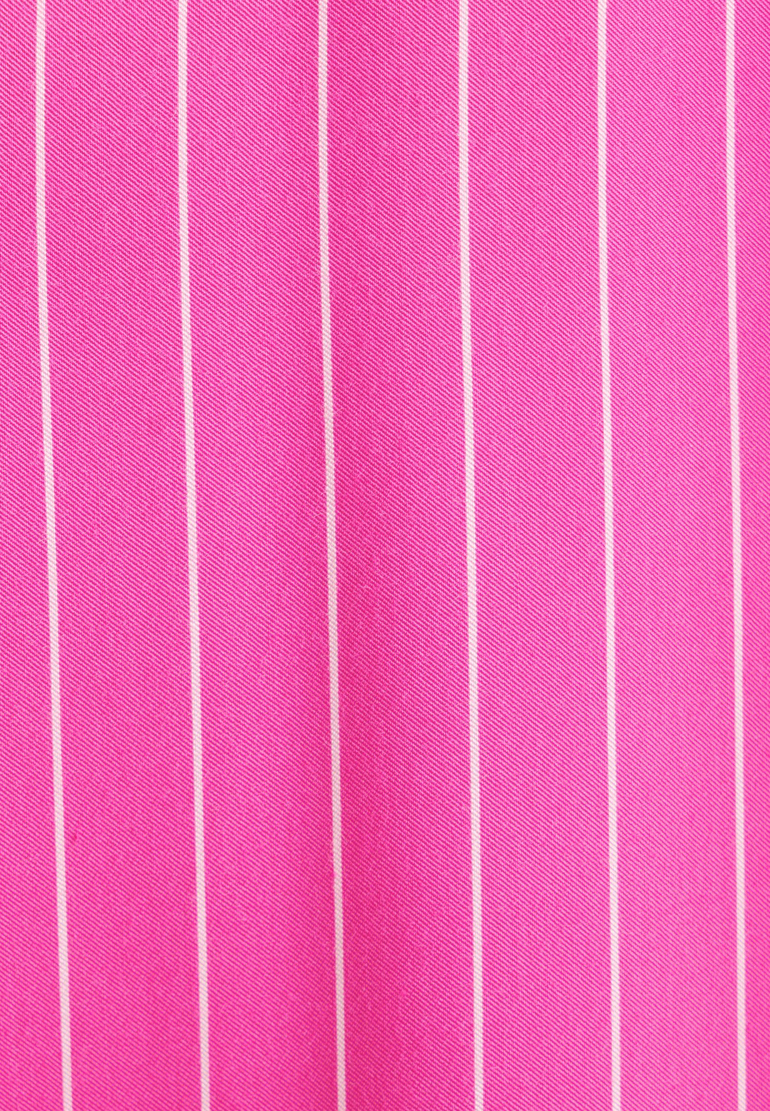 seidensticker Lange blouse Zwarte roos Lange mouwen kraag strepen