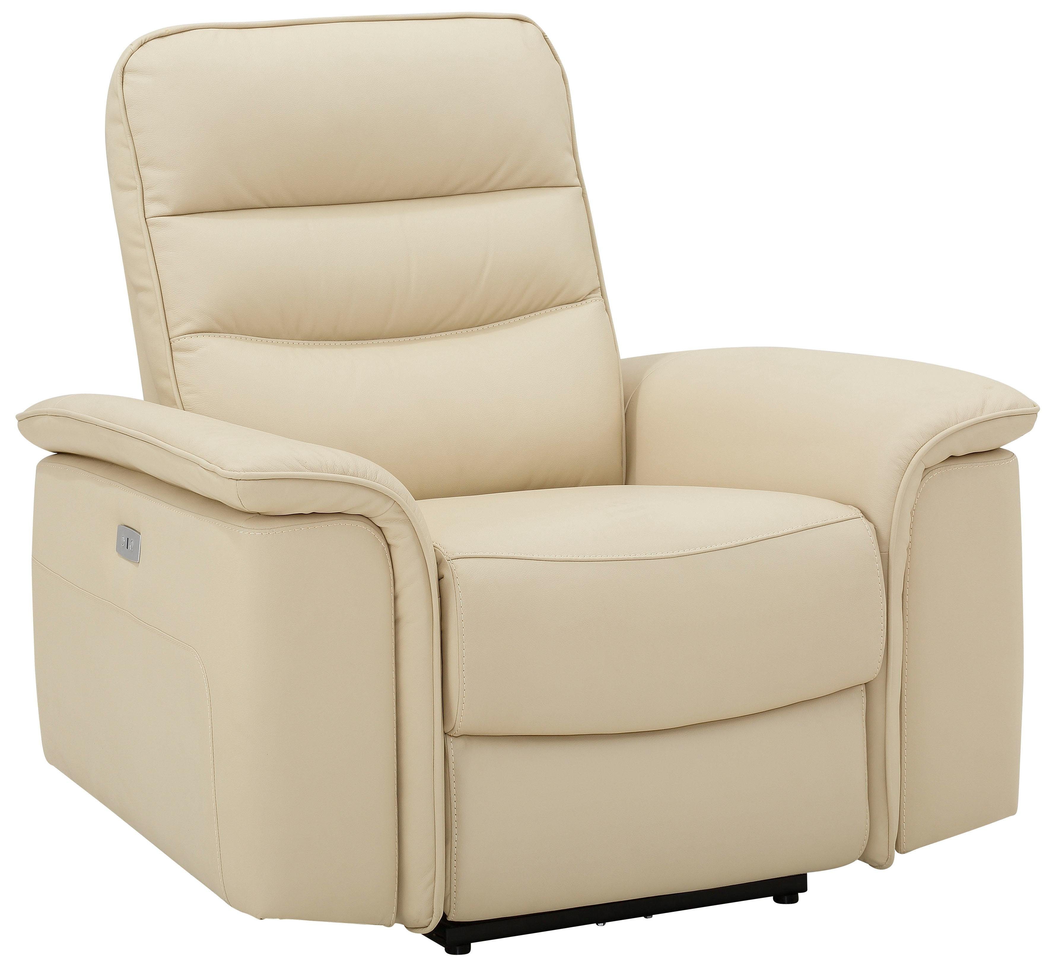 Home affaire Relaxfauteuil Maldini, TV-stoel met elektrische relaxfunctie en usb-stekkeraansluiting, breedte 109 cm