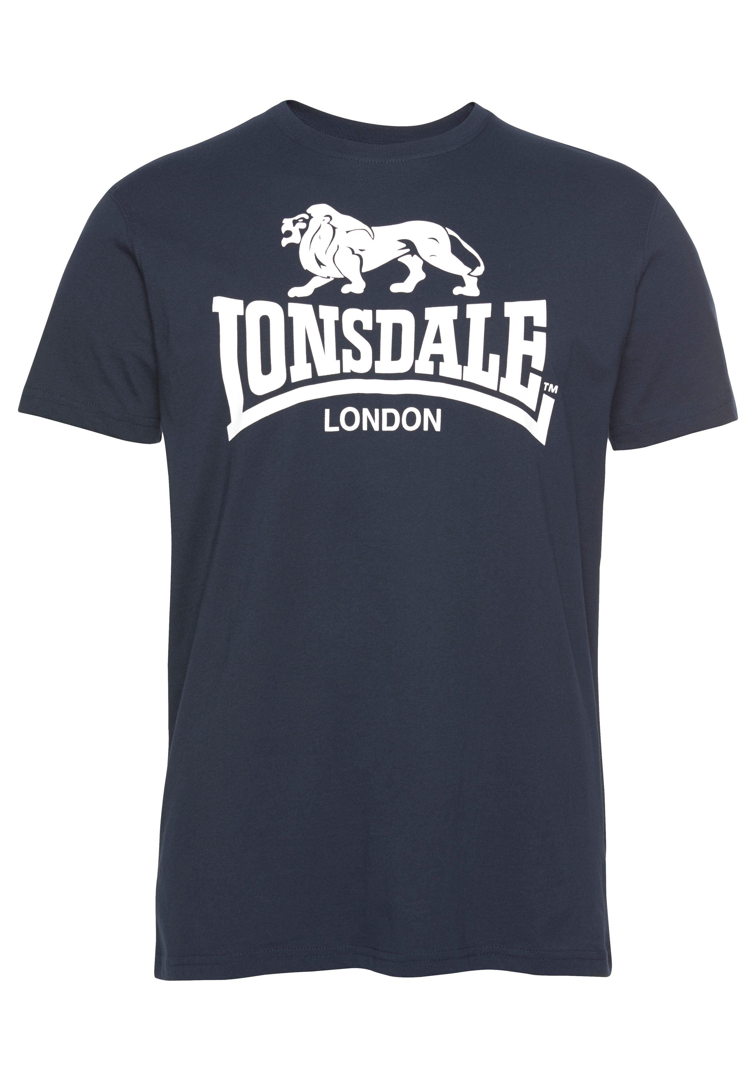 Lonsdale T-shirt LOSCOE Set van 2 (2-delig, Set van 2)