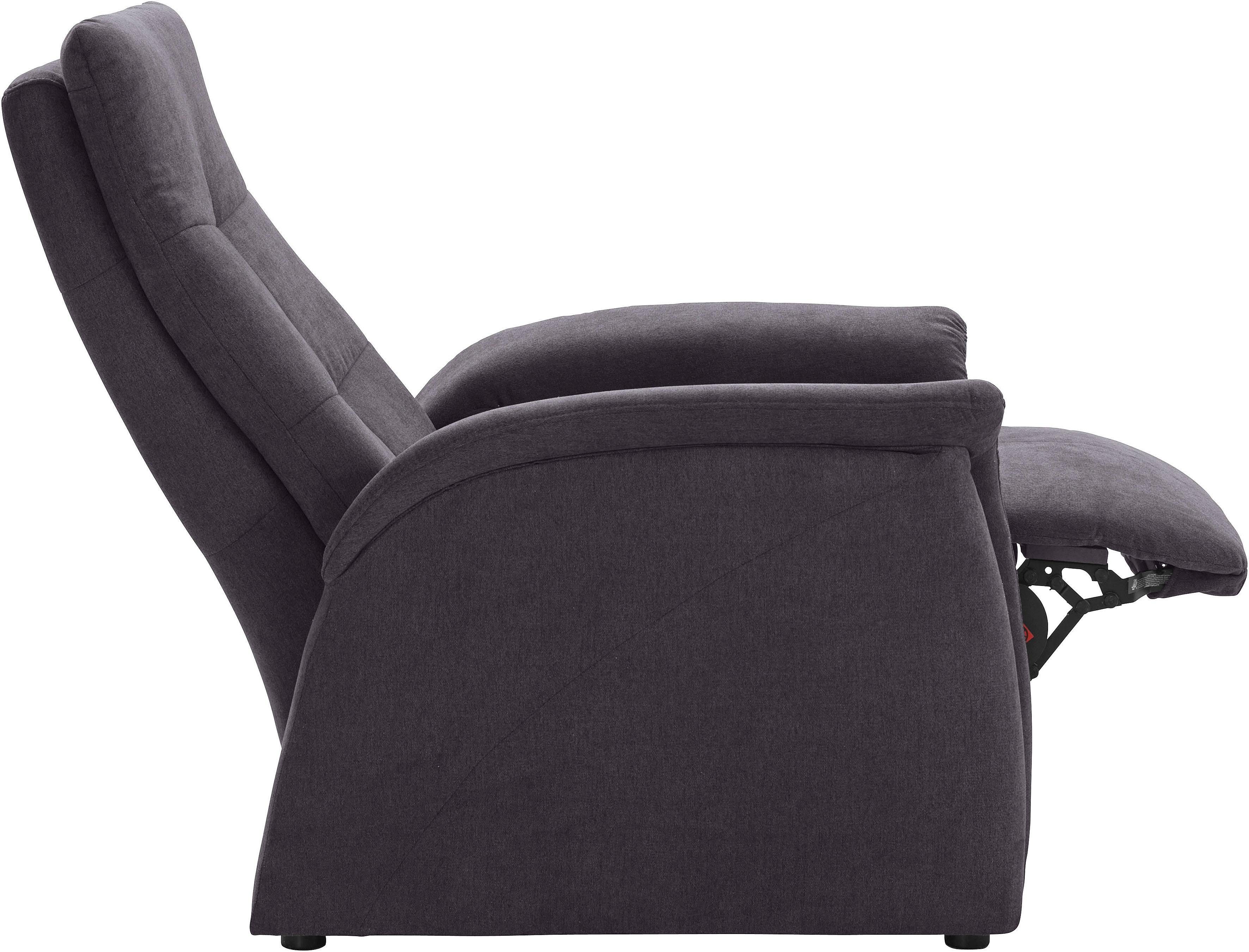 exxpo - sofa fashion Fauteuil Tivoli, hoge rugleuningstoel, relaxstoel, bioscoopstoel, comfortabel (set)