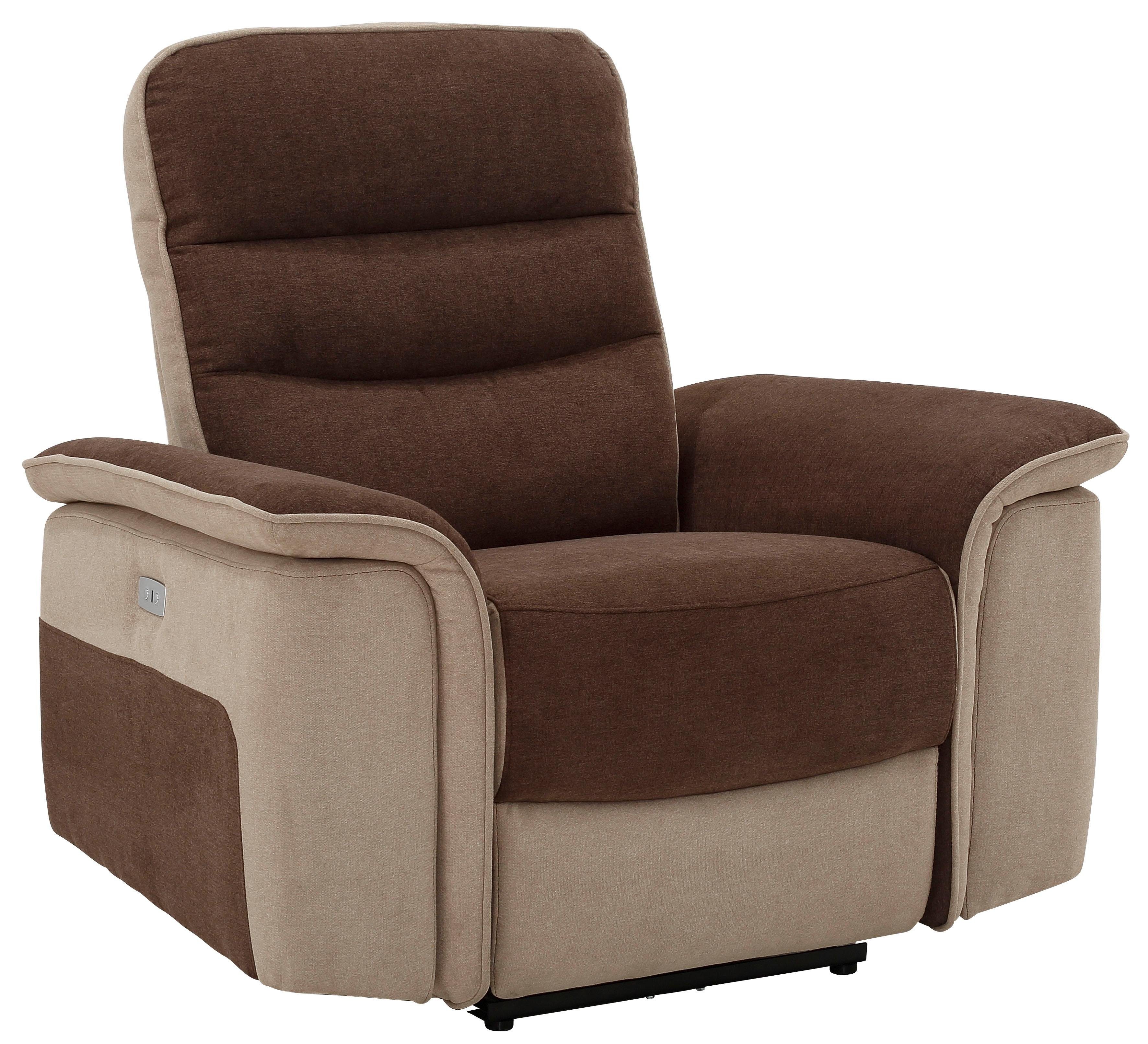Home affaire Relaxfauteuil Maldini, TV-stoel met elektrische relaxfunctie en usb-stekkeraansluiting, breedte 109 cm