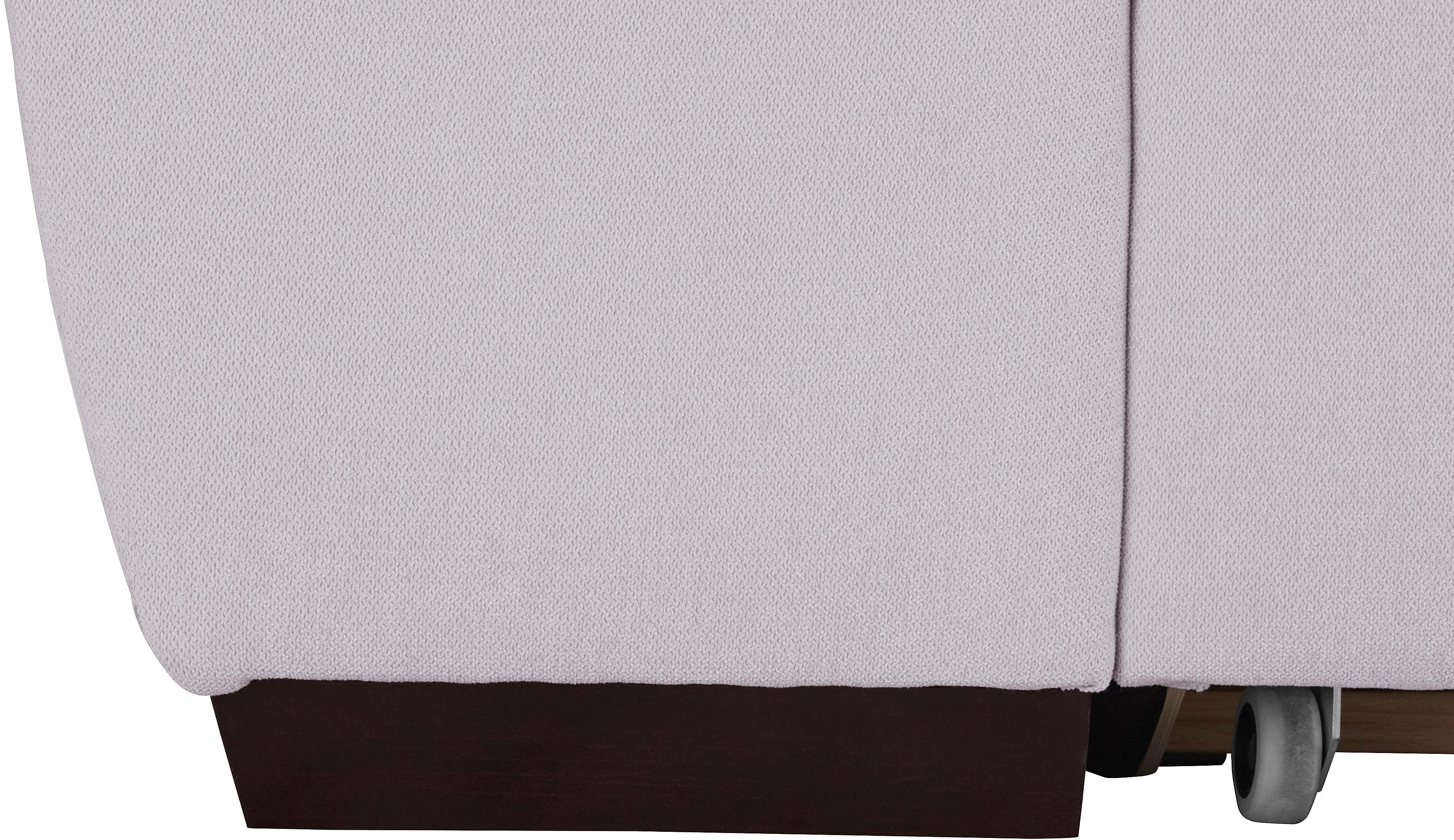 exxpo - sofa fashion Hoekbank Salerno, incl. hoofd- en armdeelverstelling, elegant & comfortabel, L-vorm