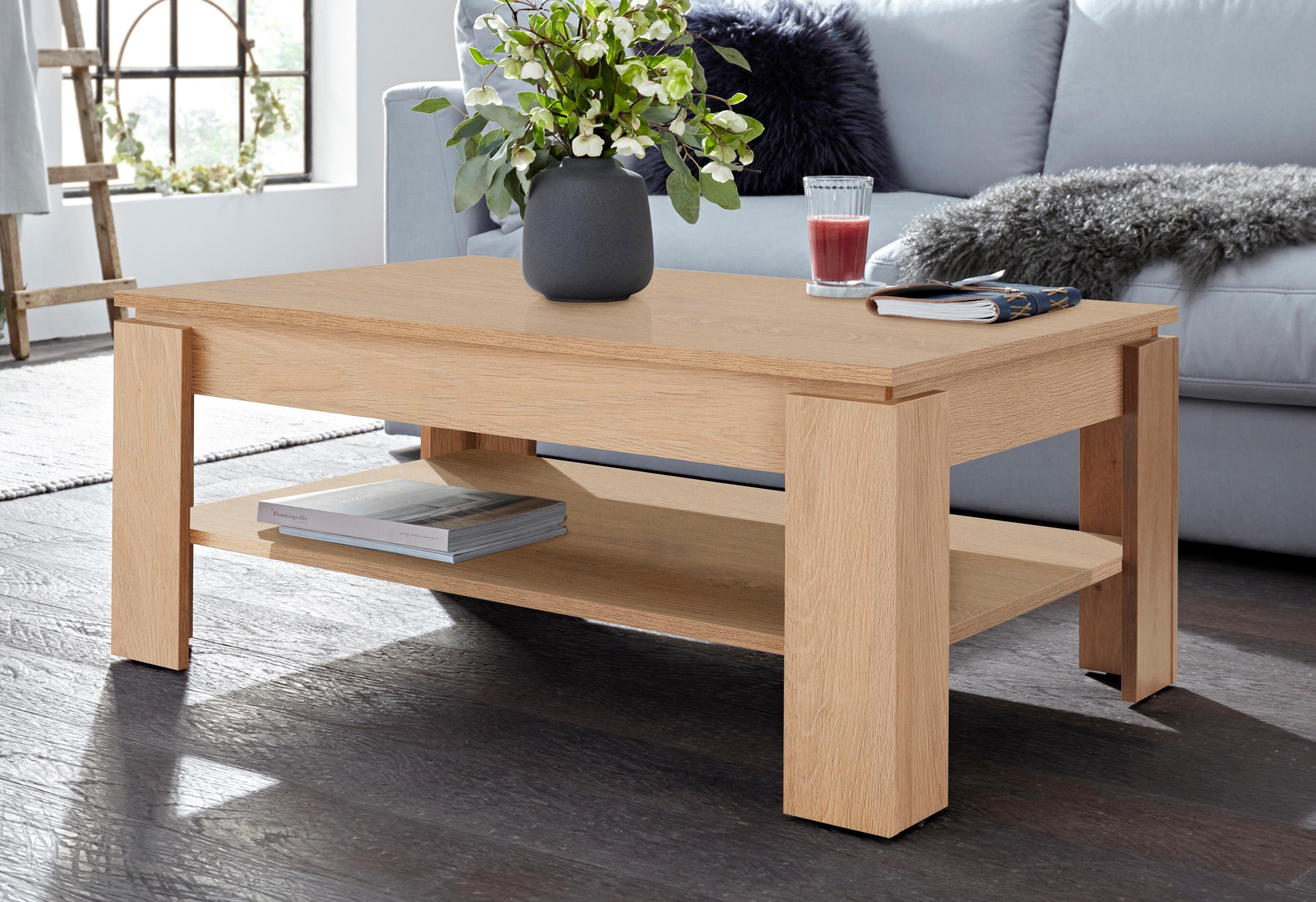 Home affaire Salontafel FCT Breedte 110 cm salontafels geel