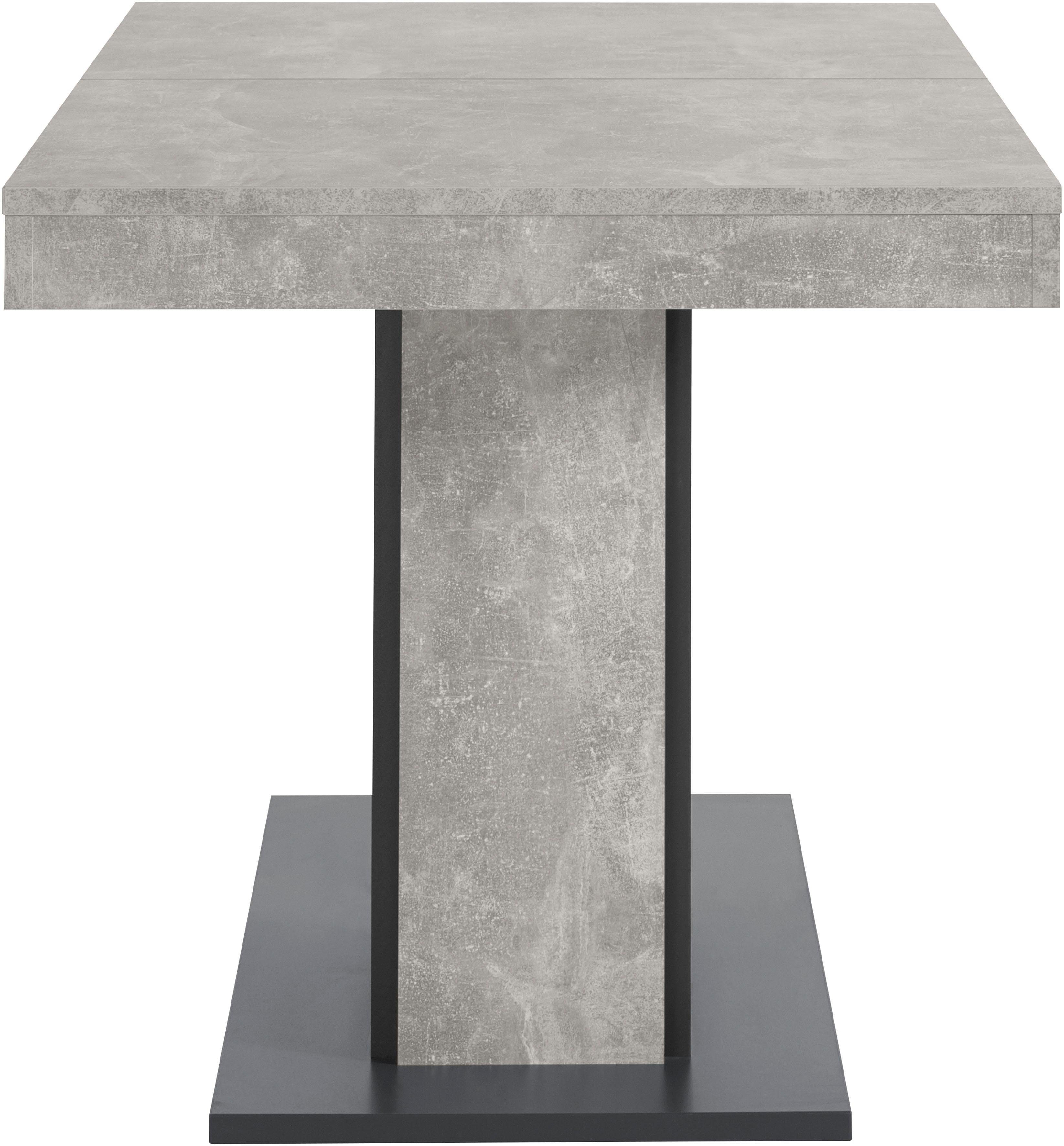 HELA Eettafel Rosé Uittrekfunctie, breedte 140-180 cm