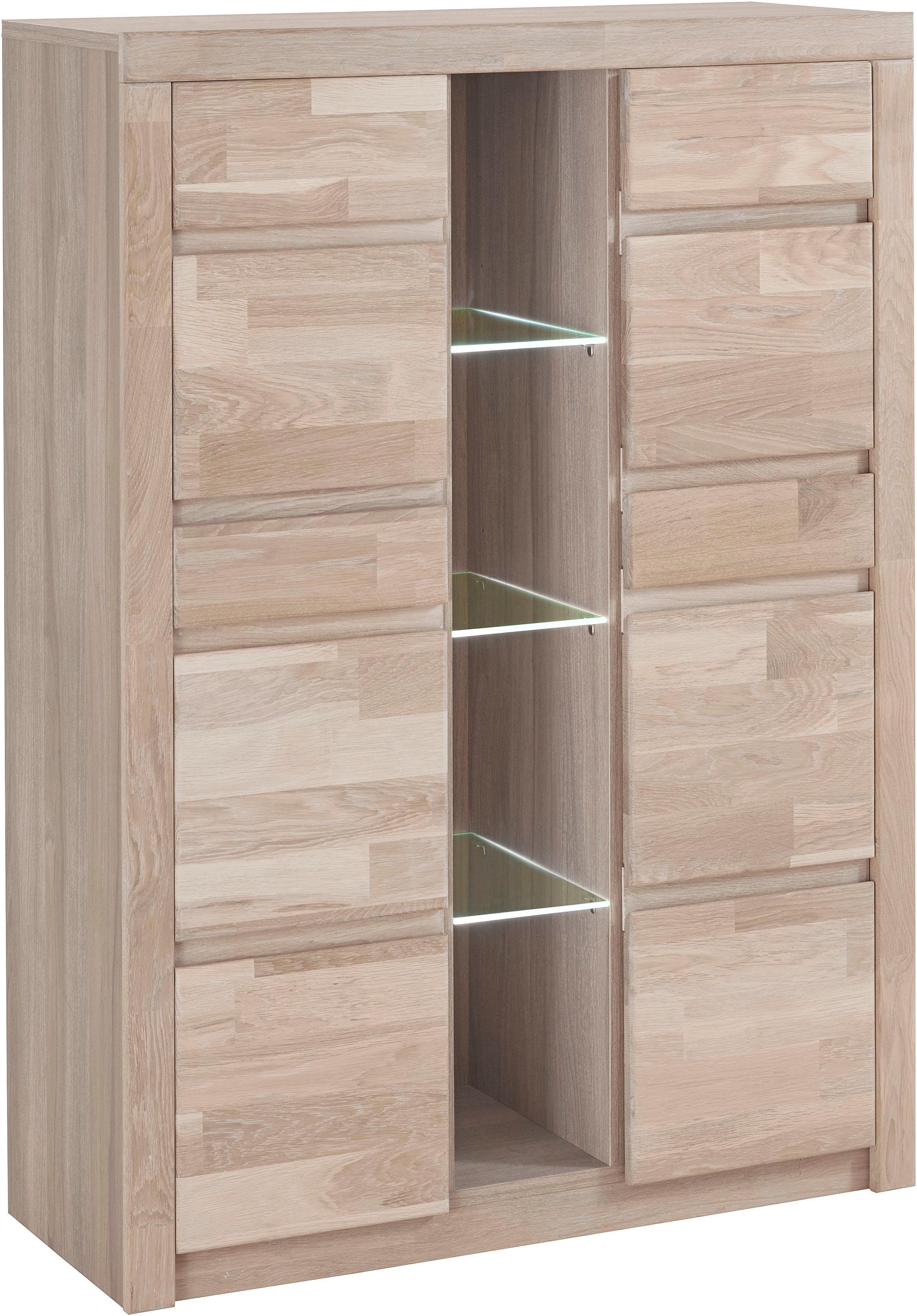 Home affaire Highboard Silkeborg Breedte 90-130 cm