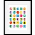 home affaire wanddecoratie letters met frame wit