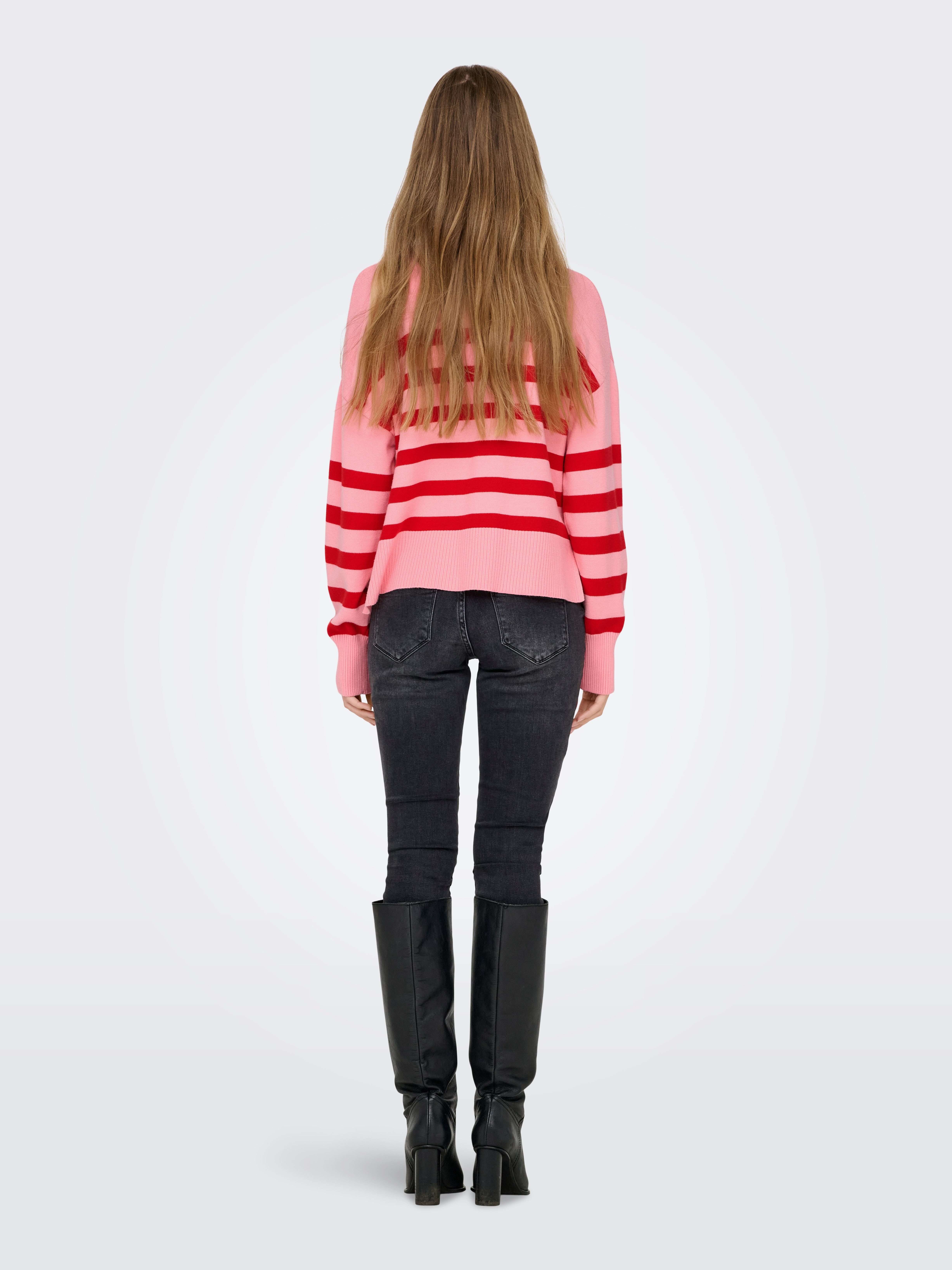 Only Trui met staande kraag ONLBARI L/S HIGHNECK KNT