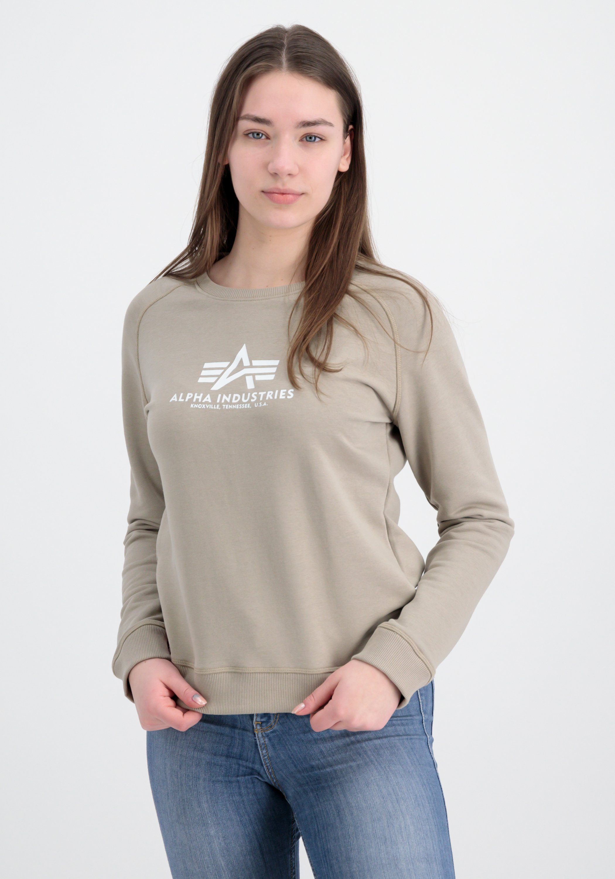 Alpha Industries Sweater Women Sweatshirts New Basic Sweater Wmn