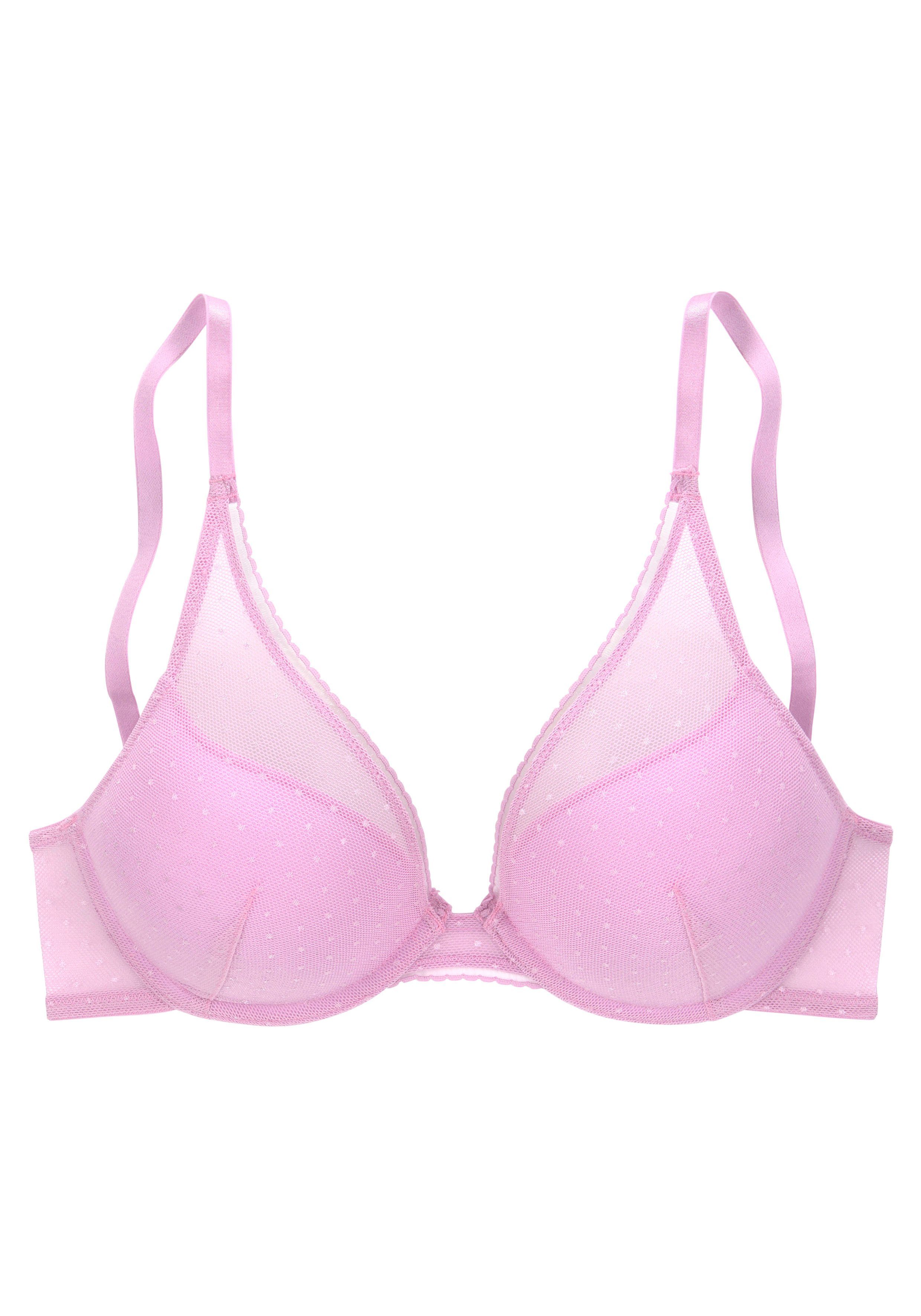s.Oliver RED LABEL Beachwear Push-up-bh Charlotte met een discrete stippel-look, lingerie