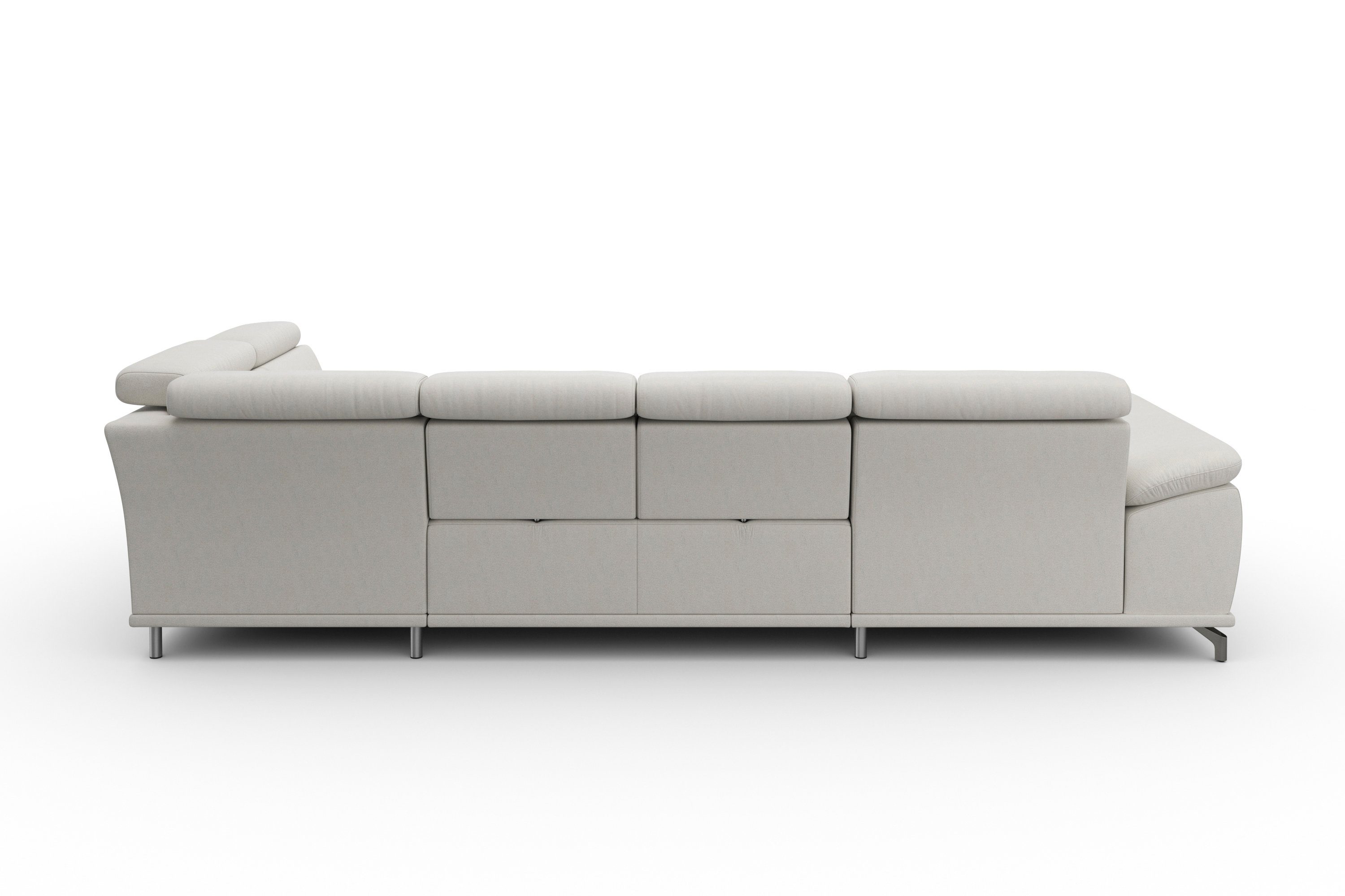 sit&more Zithoek Cabrio U-vorm, met zitdiepteverstelling, arm- en hoofdsteunverstelling